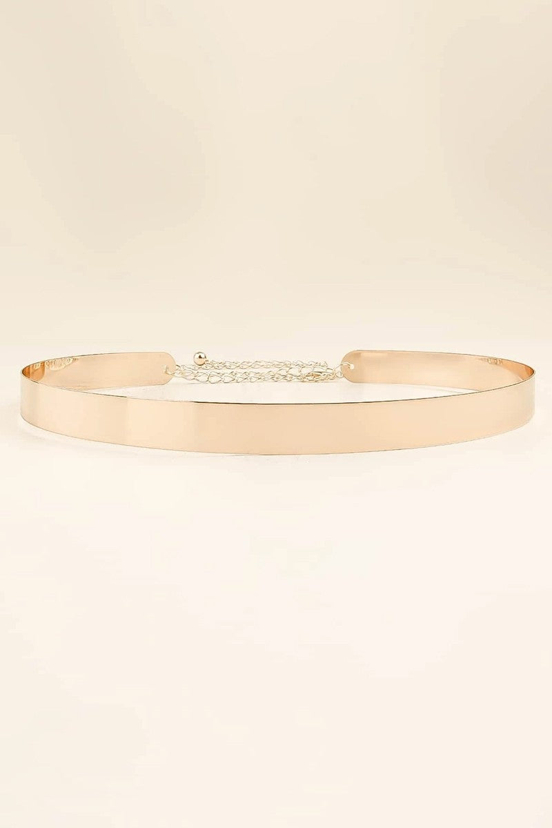 Cinturón de cadena fina