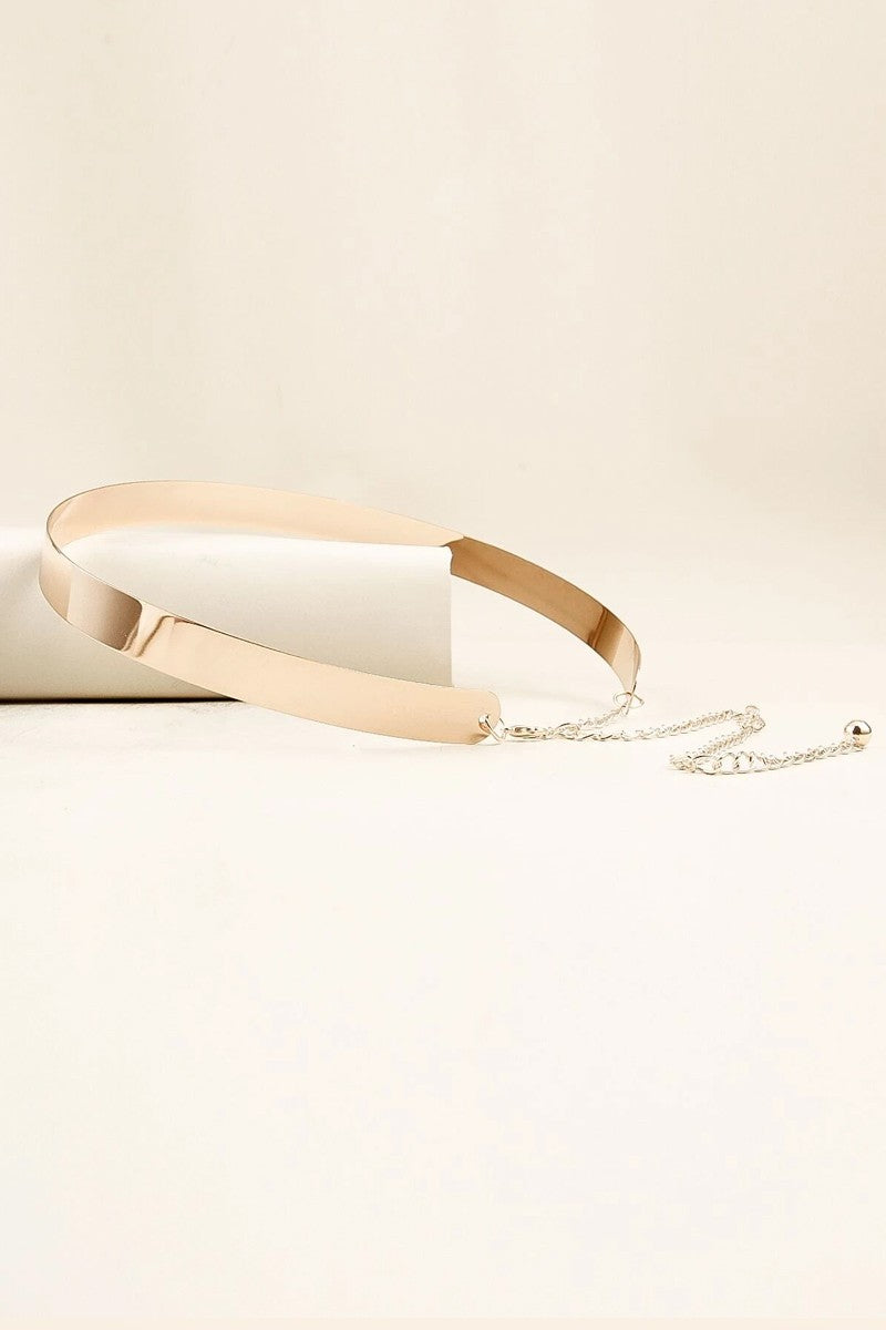 Ceinture fine à chaînette