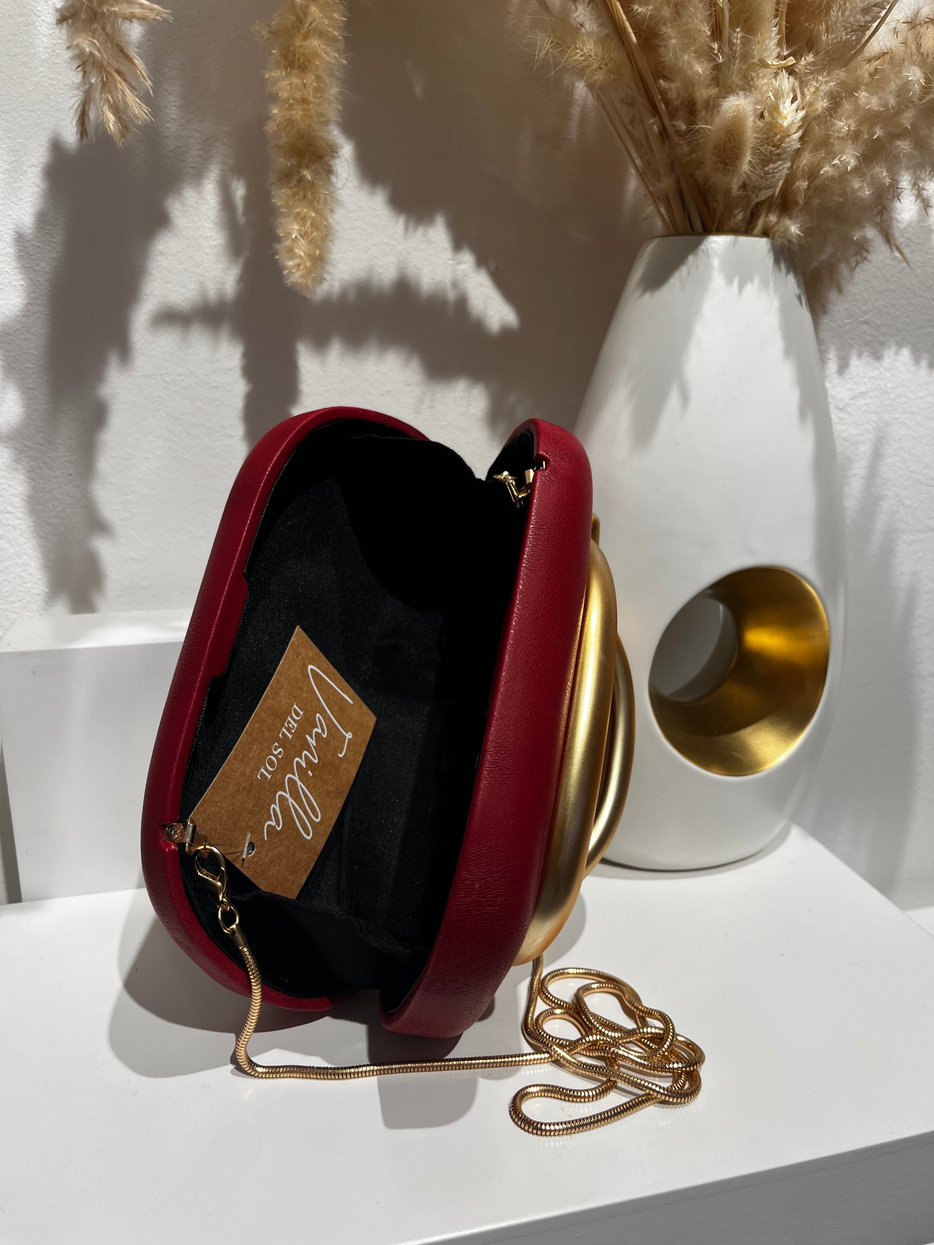 Hold me tight - Sac à main bordeaux