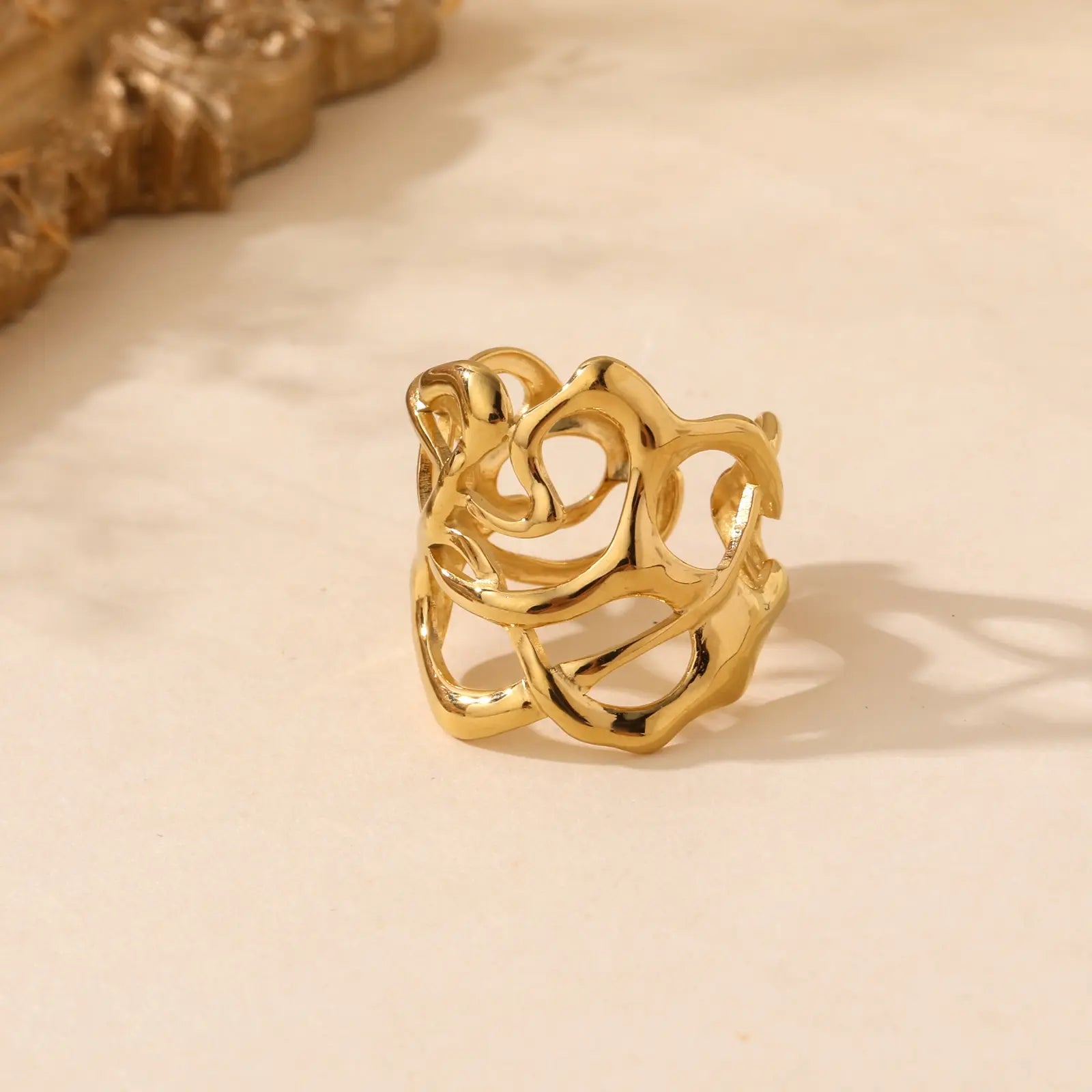 Raya - Bague acier inoxydable