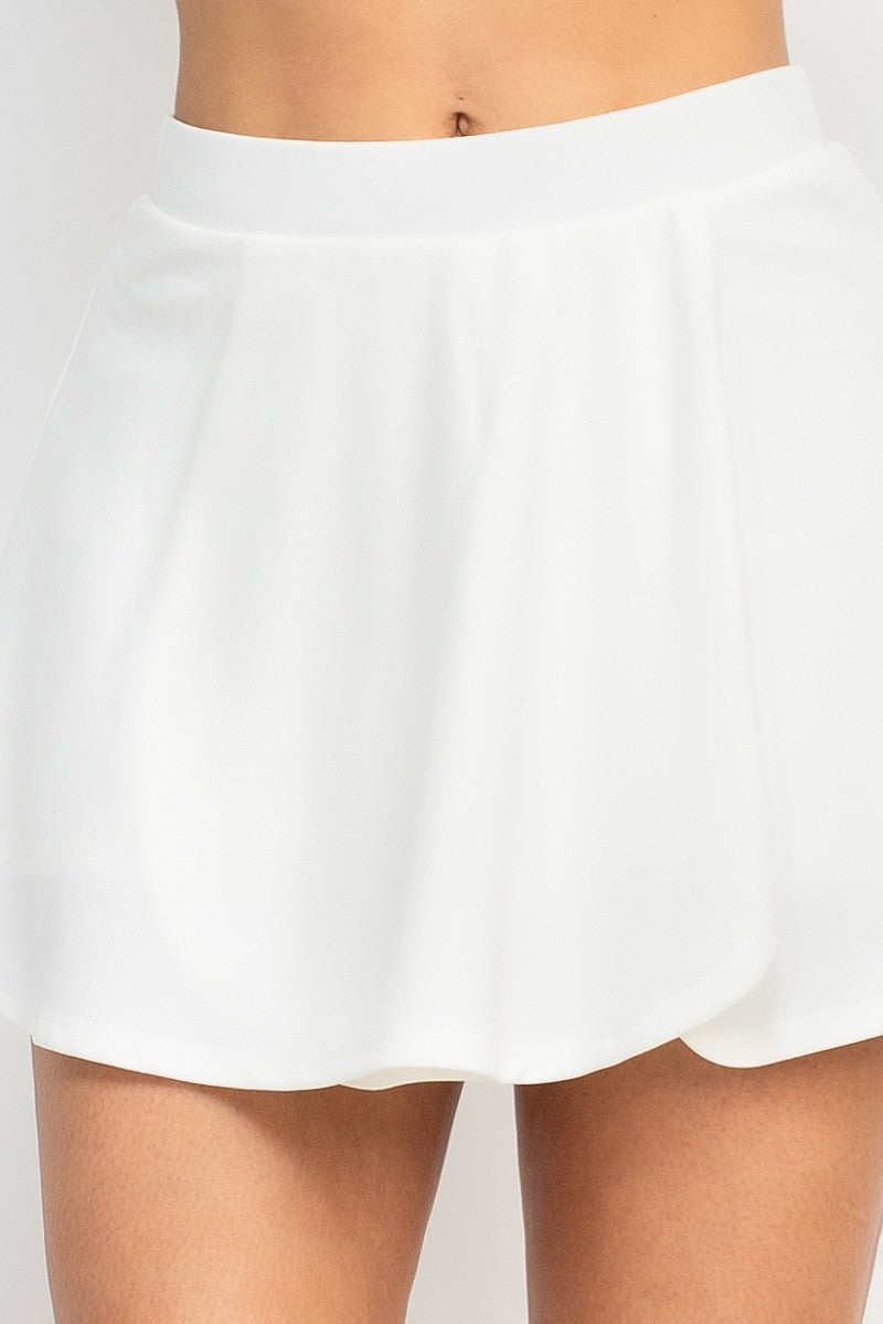 Mariposa - Mini jupe short taille haute