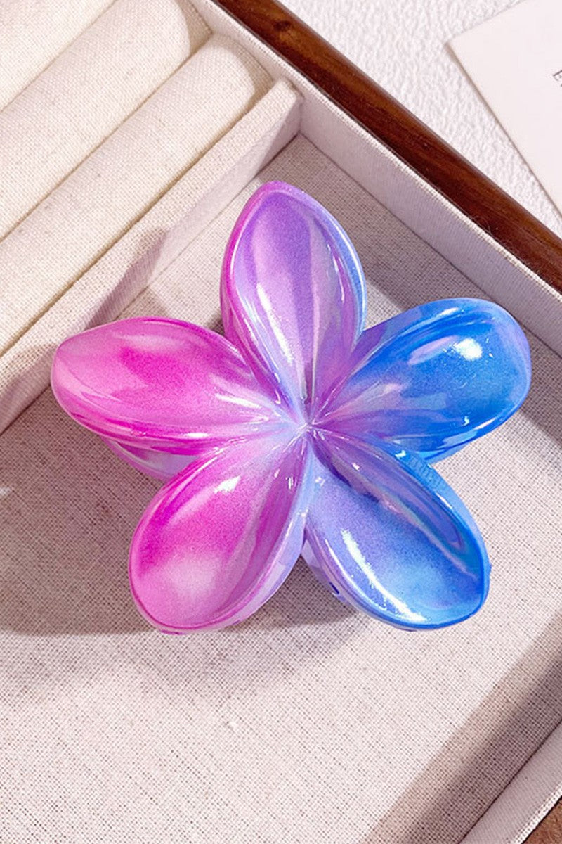 Pinza para el pelo con forma de flor