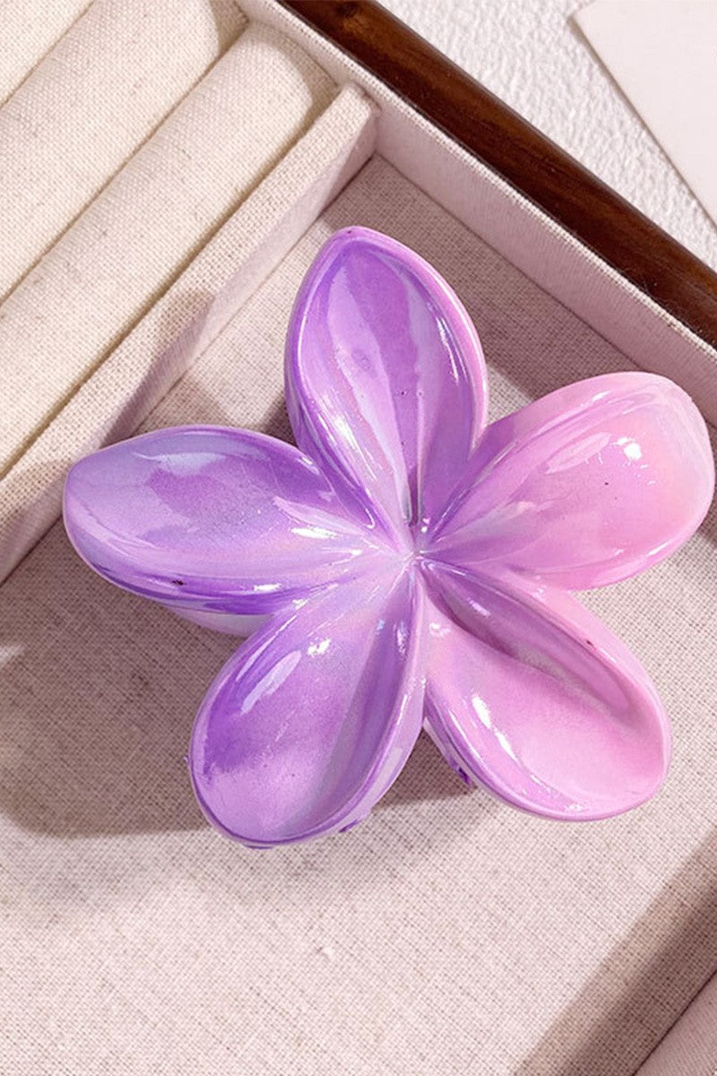 Pinza para el pelo con forma de flor