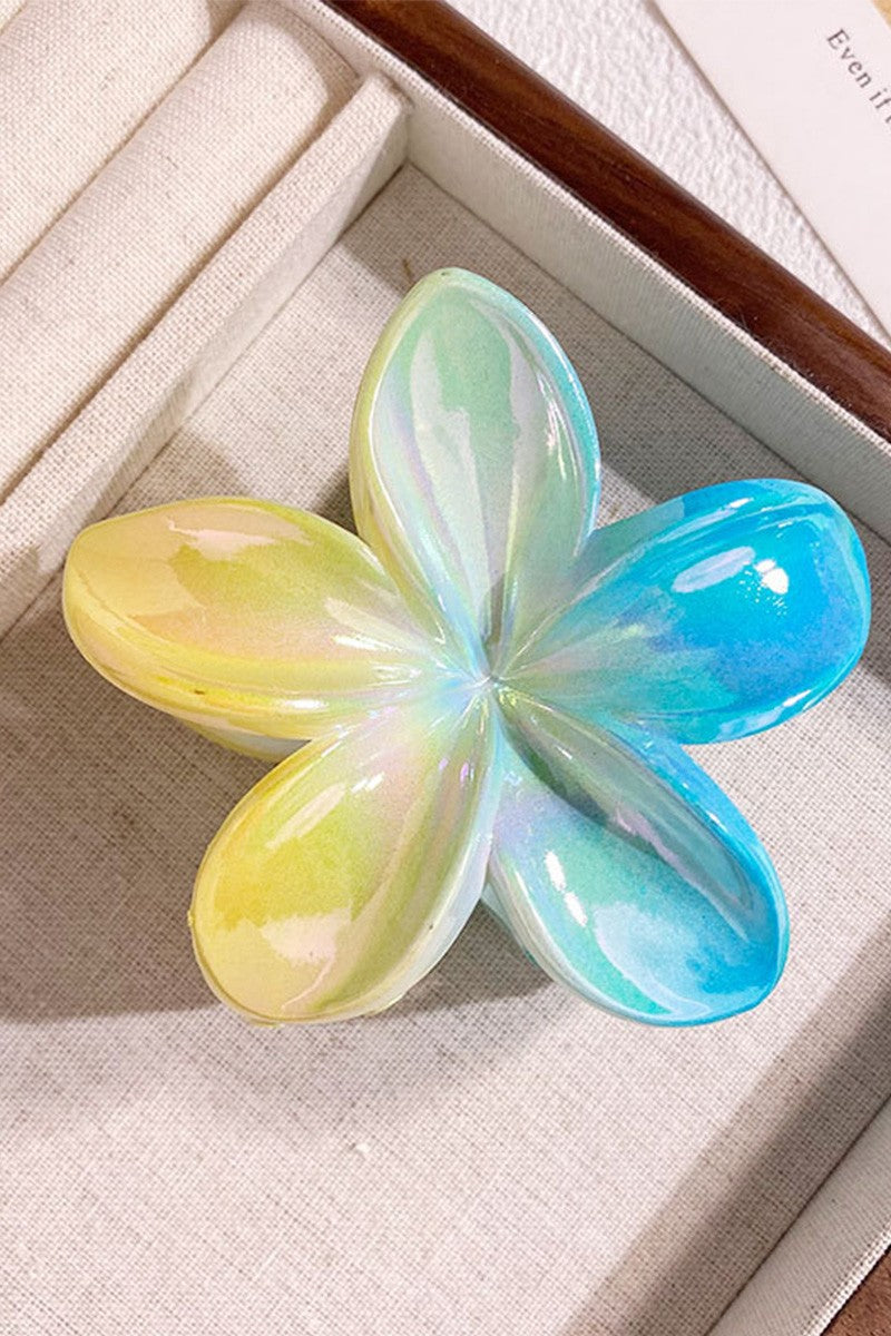 Pinza para el pelo con forma de flor