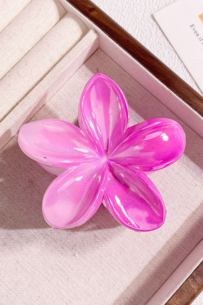 Pinza para el pelo con forma de flor