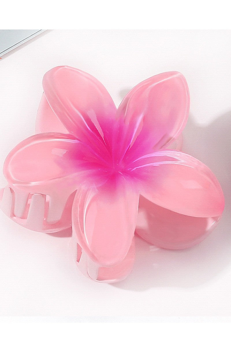 Pinza para el pelo con forma de flor