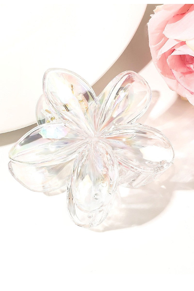 Pinza para el pelo con forma de flor