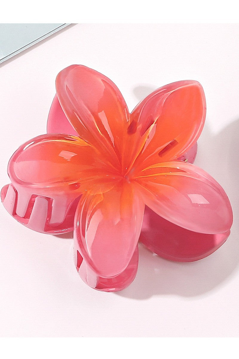 Pinza para el pelo con forma de flor