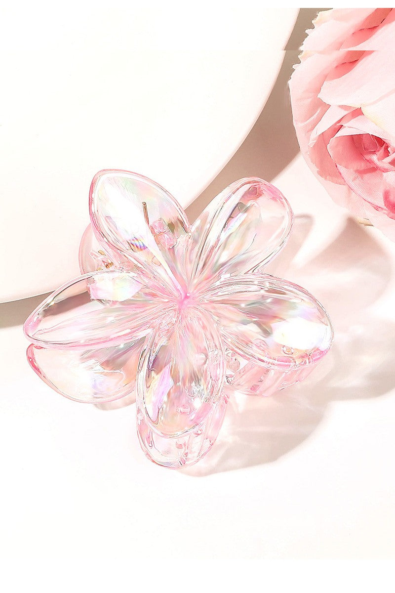 Pinza para el pelo con forma de flor