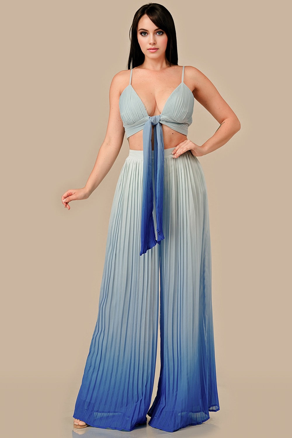 Tidal Motion - Ensemble pantalon dégradé bleu