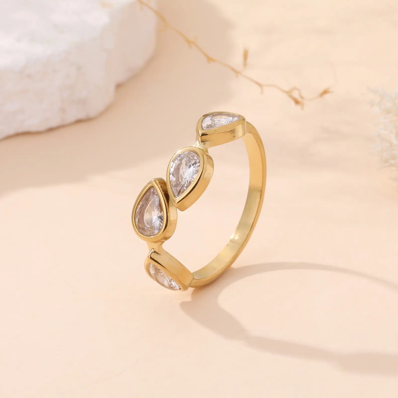 Zenia - Bague acier inoxydable