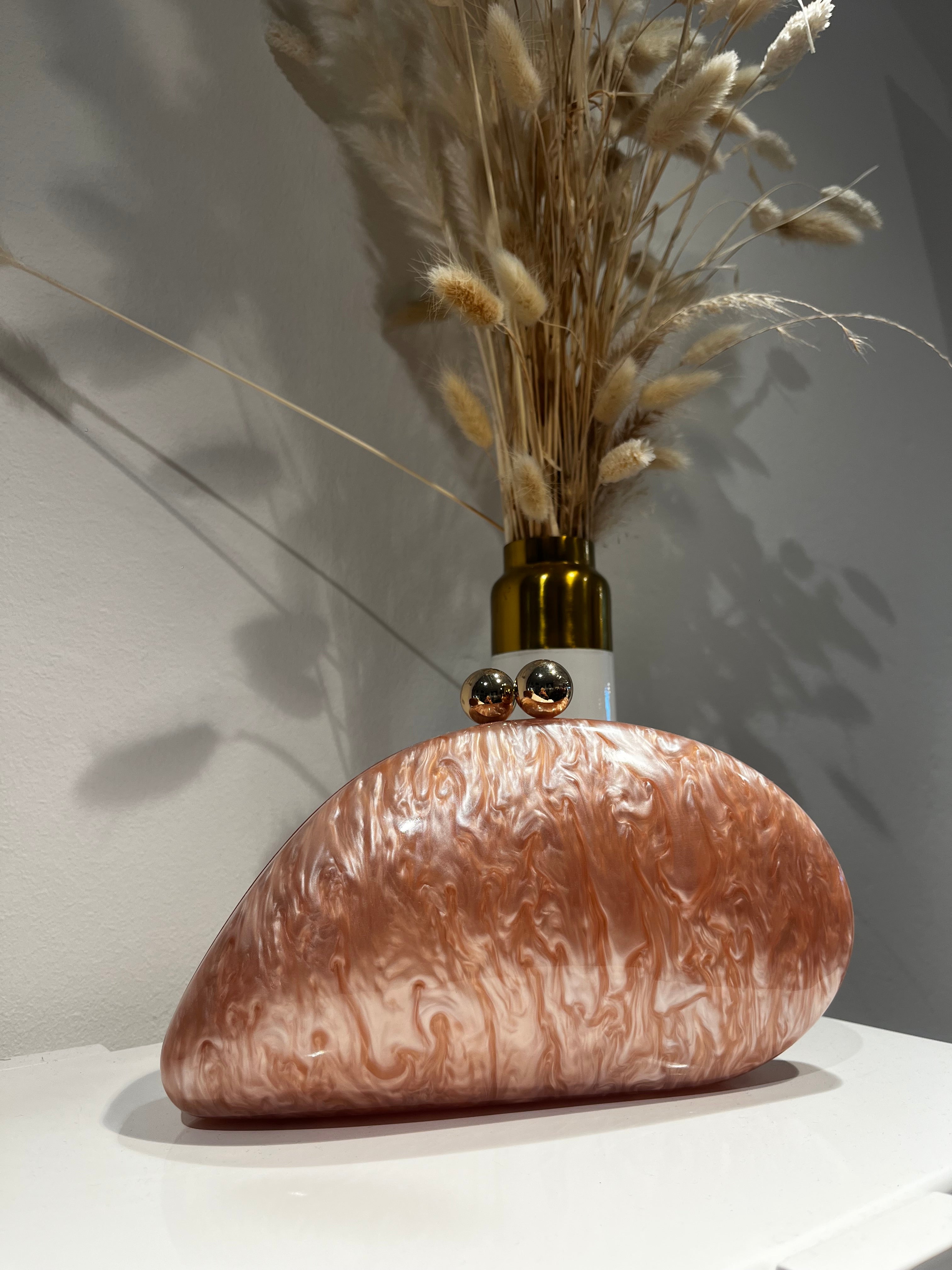 Sea - Sac à main nacré rose