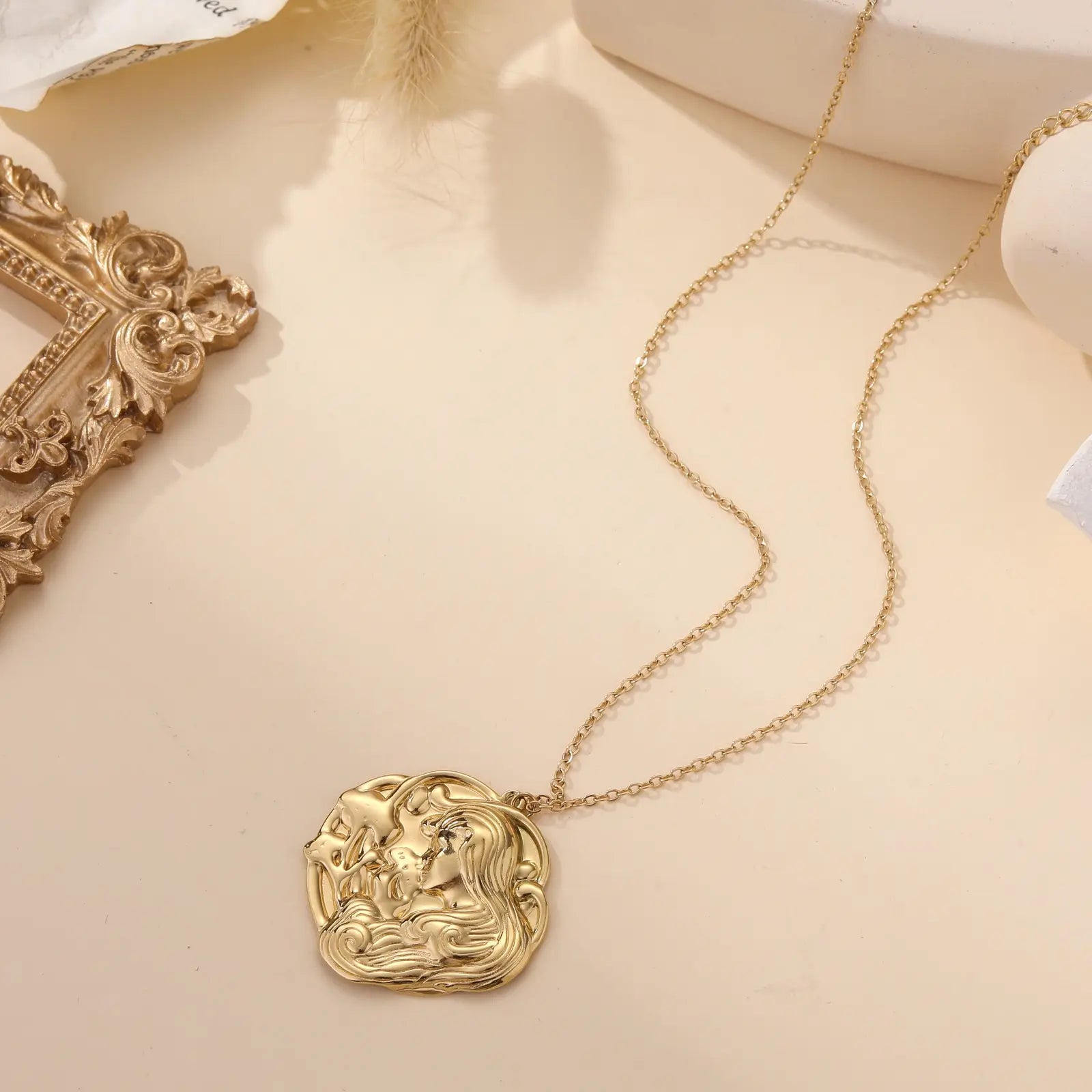 Cloudy - Collier acier inoxydable