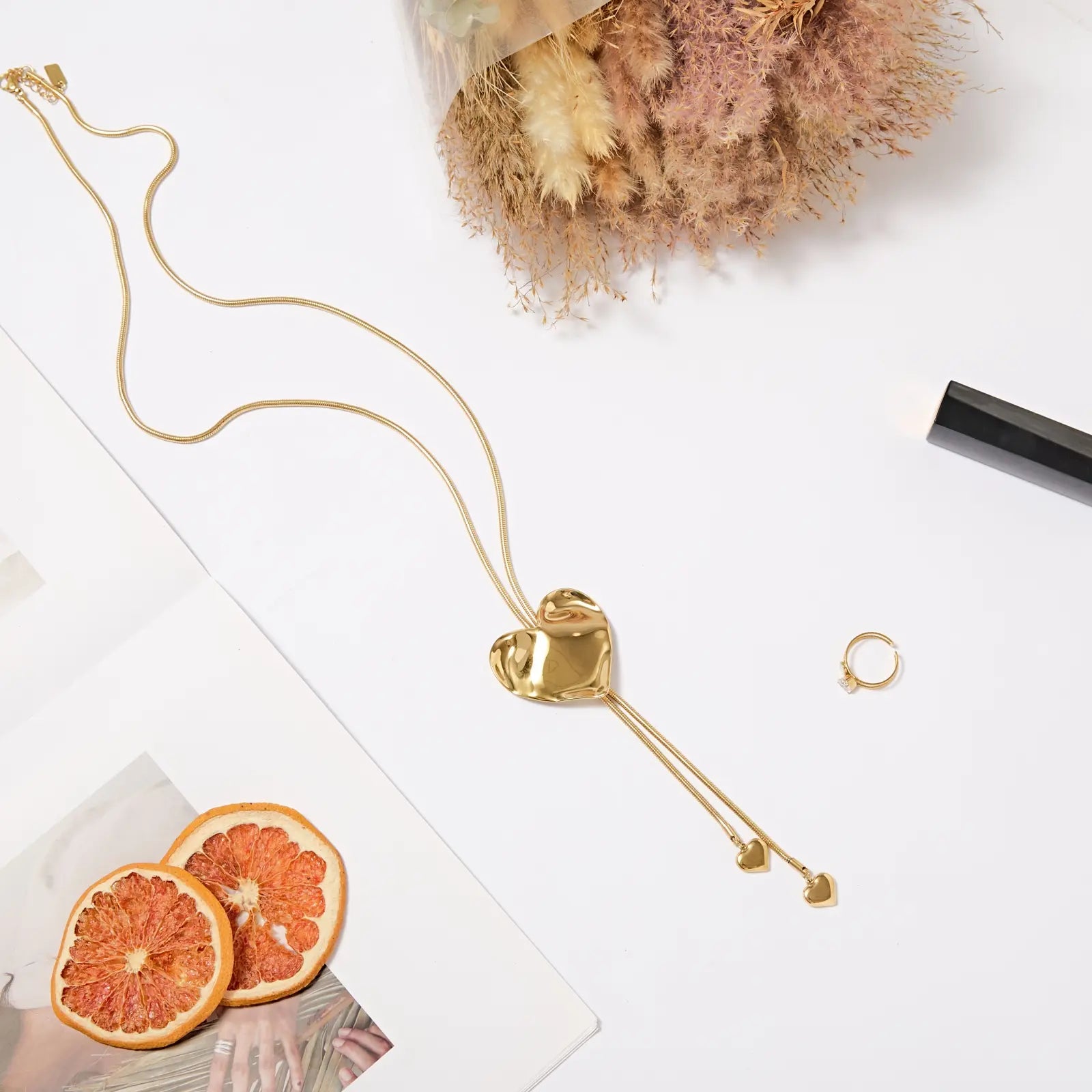 Lovéa - Sautoir acier inoxydable