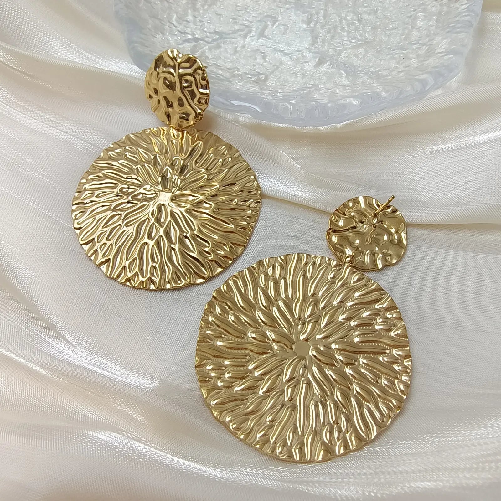 Kalea - Boucles d'oreilles acier inoxydable