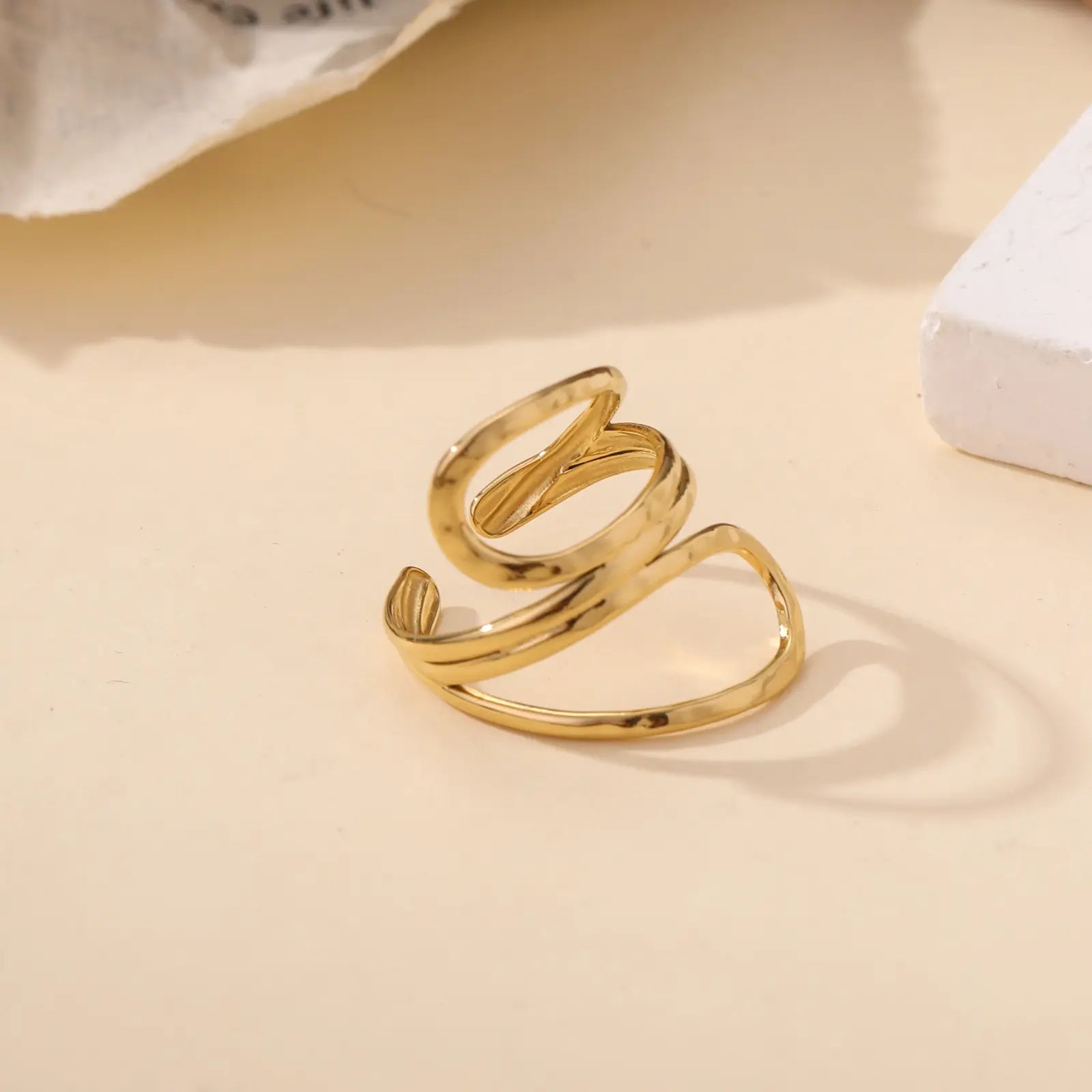 Bella - Bague acier inoxydable