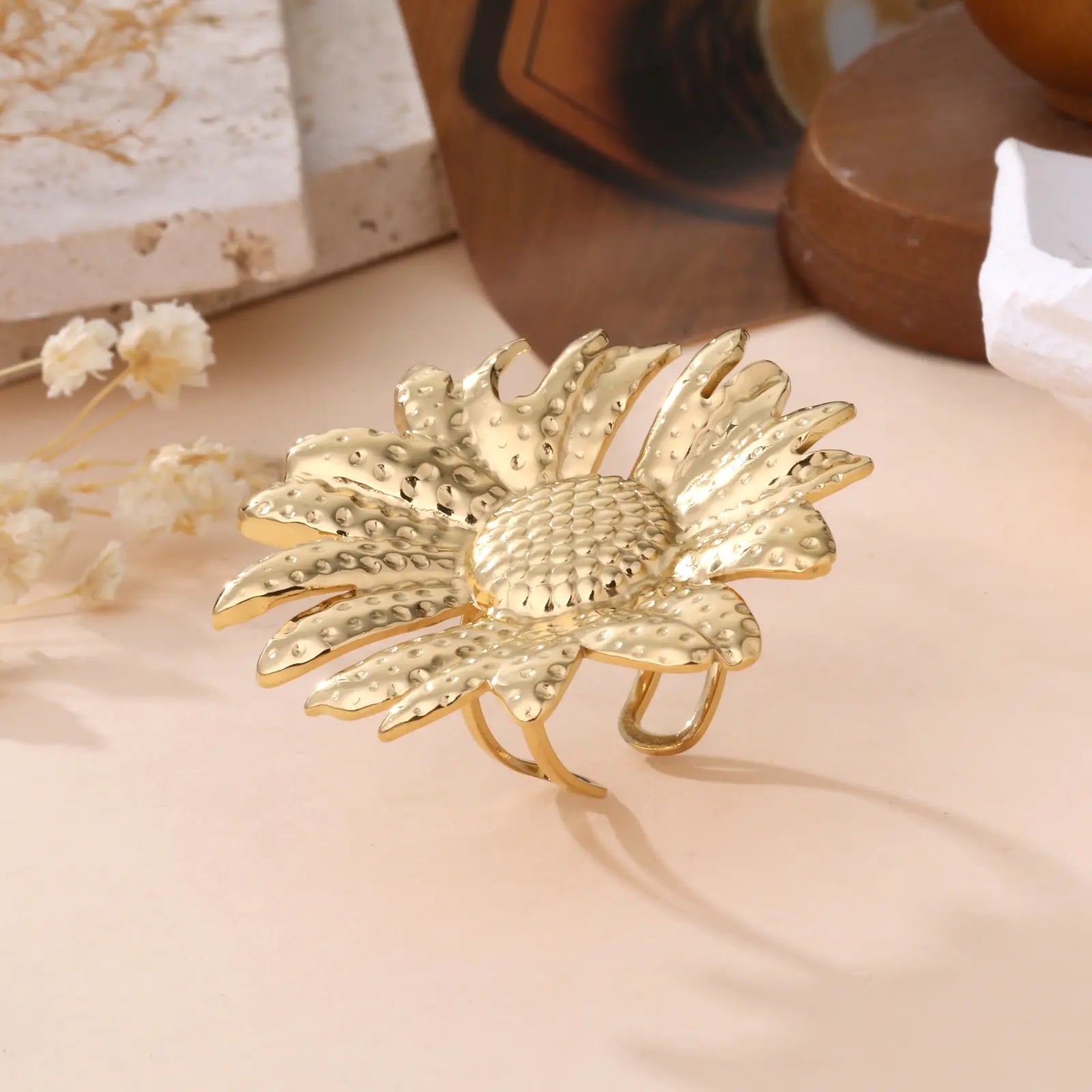 Naturia - Bague acier inoxydable