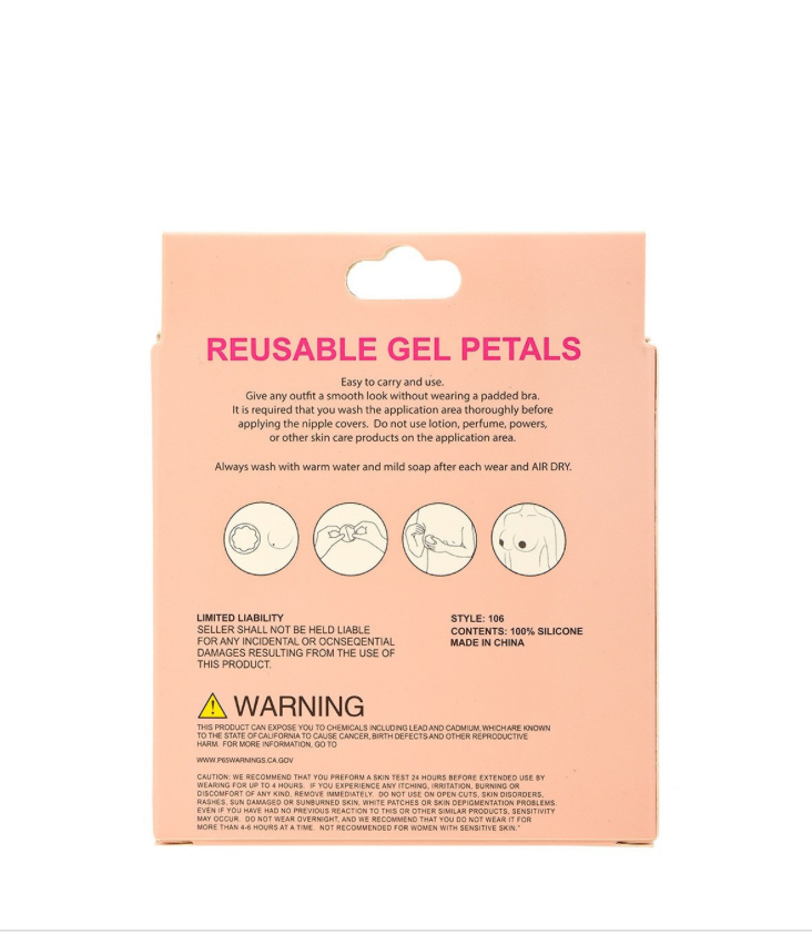 cubiertas de pezones de silicona