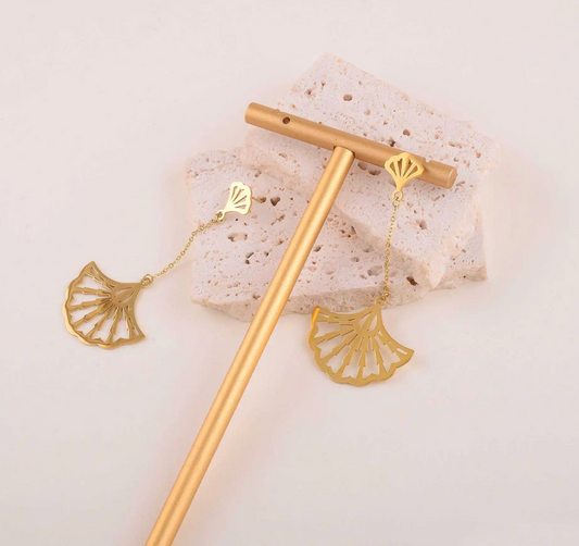 Soleya - Boucles d'oreilles acier inoxydable