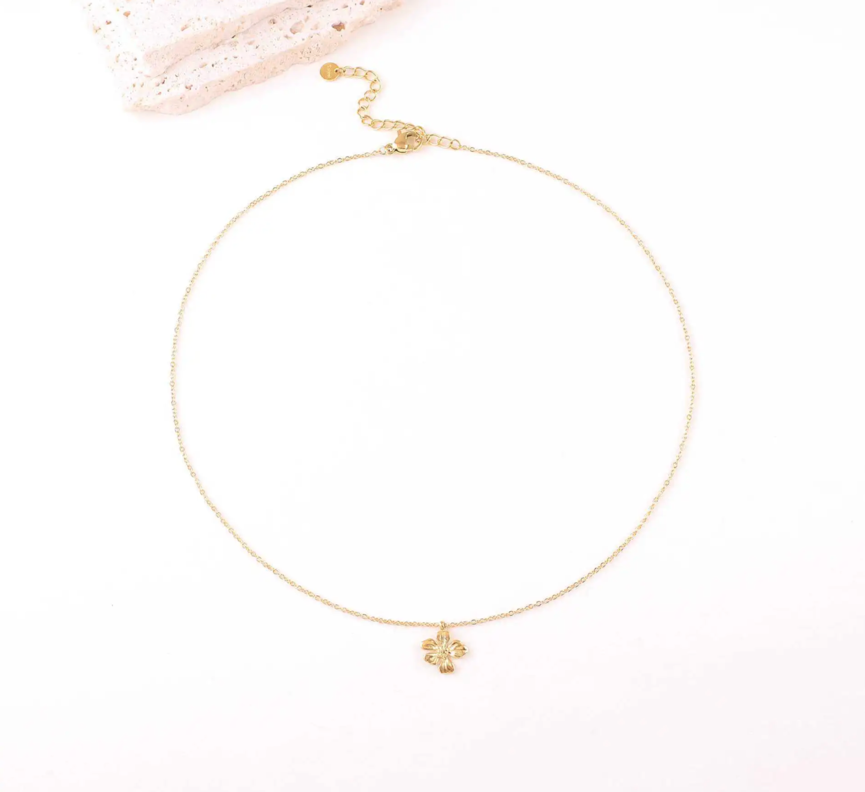 Alma Flora - Collier acier inoxydable