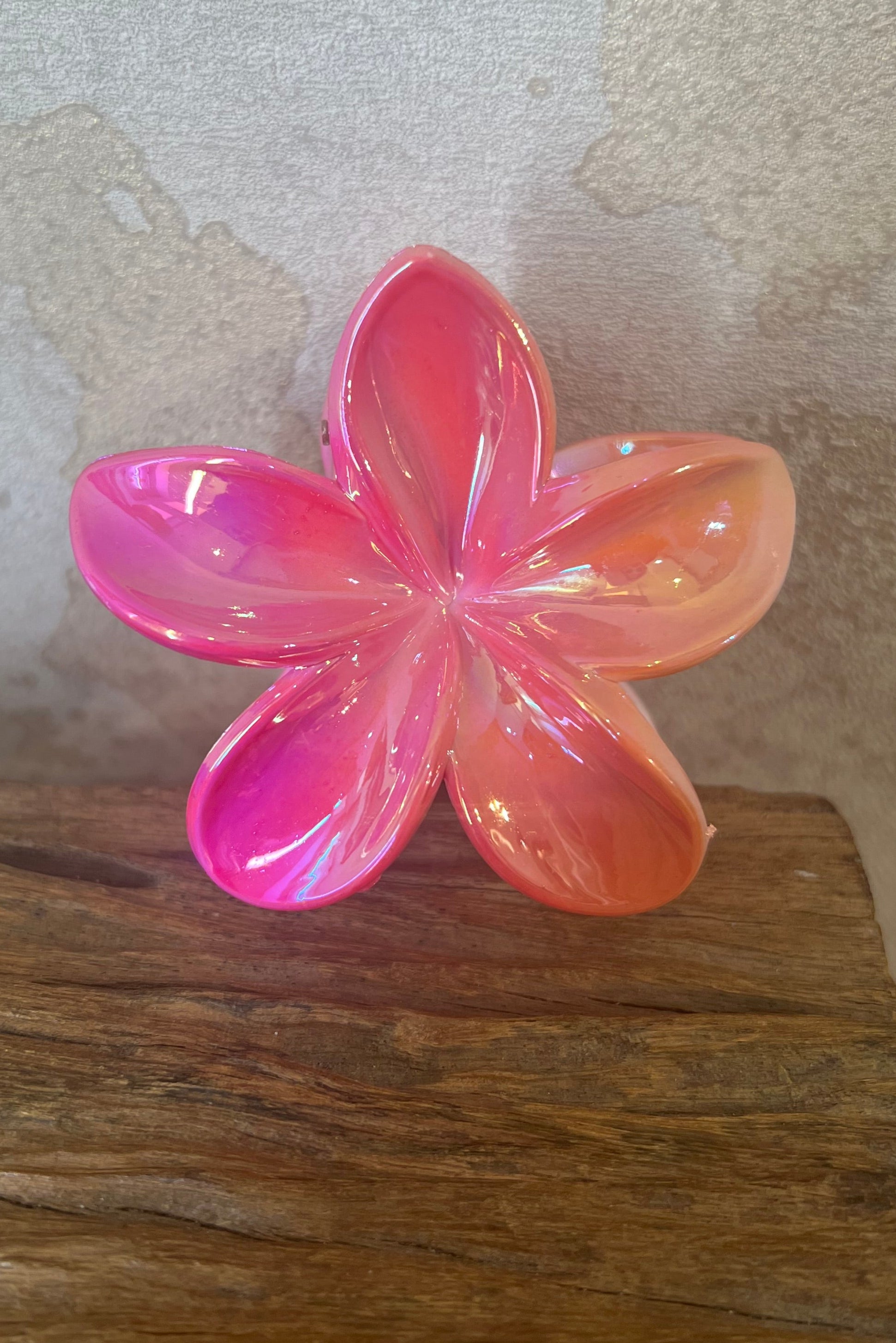 Pinza para el pelo con forma de flor