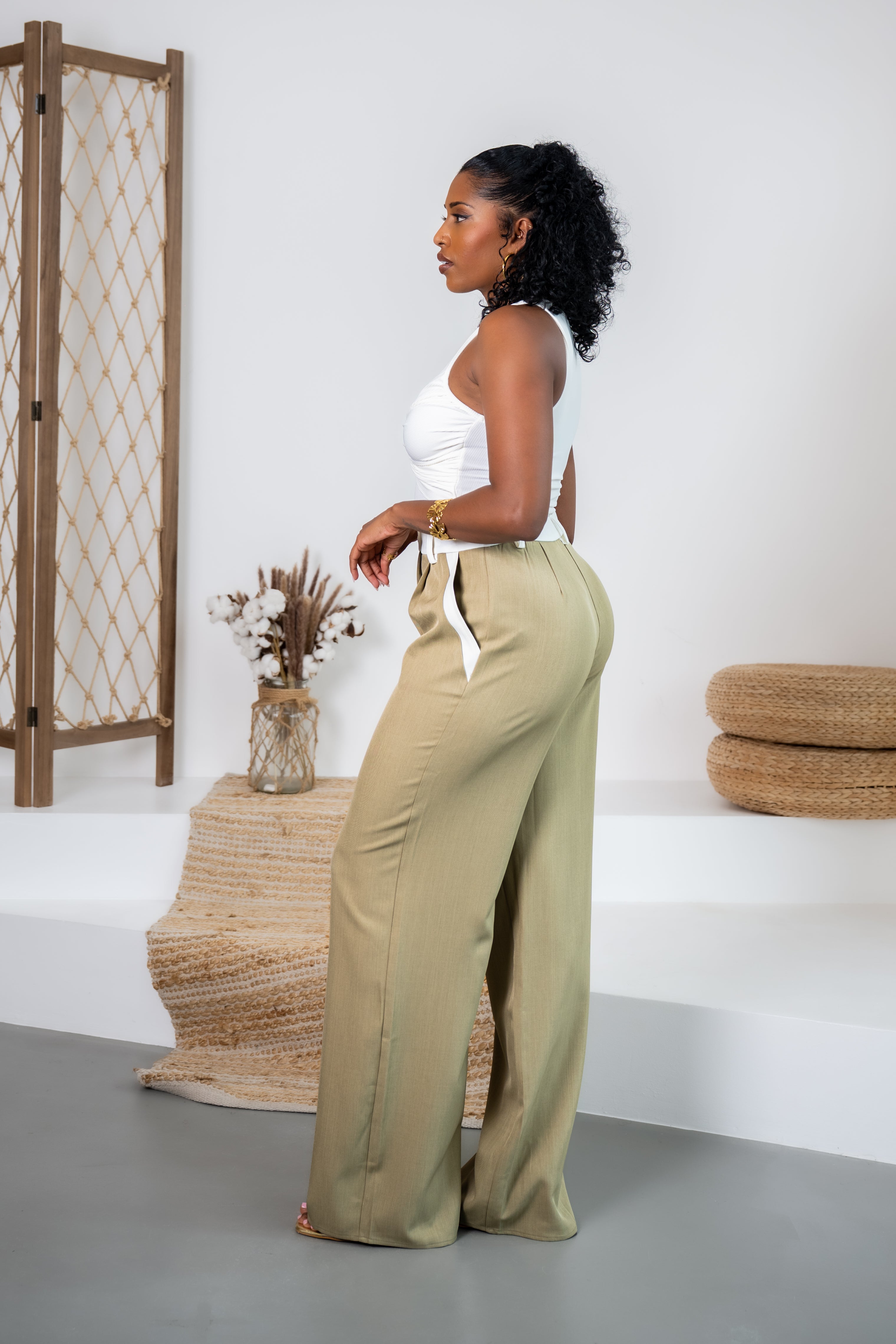 Trendy twist body - Blanc