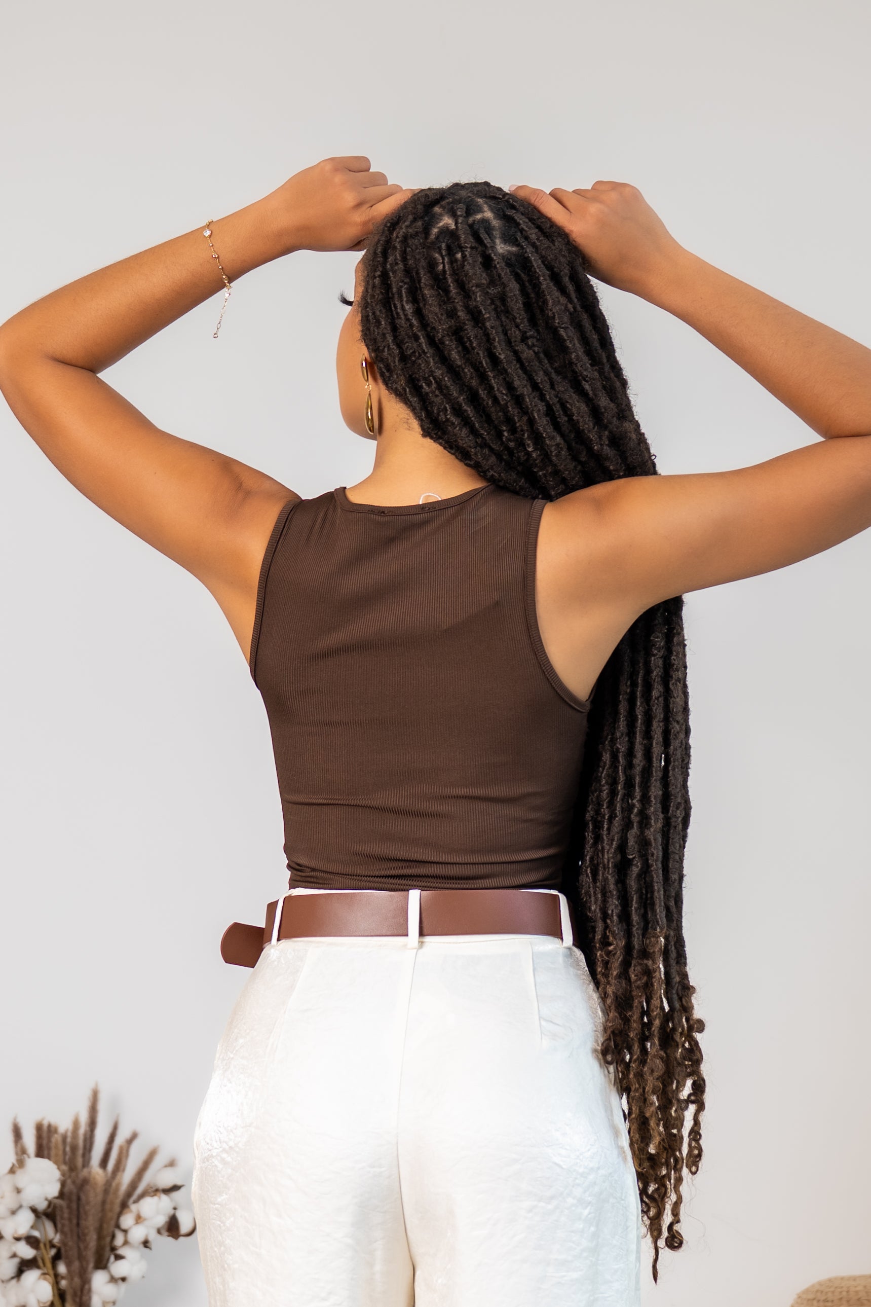 Trendy twist body - Marron