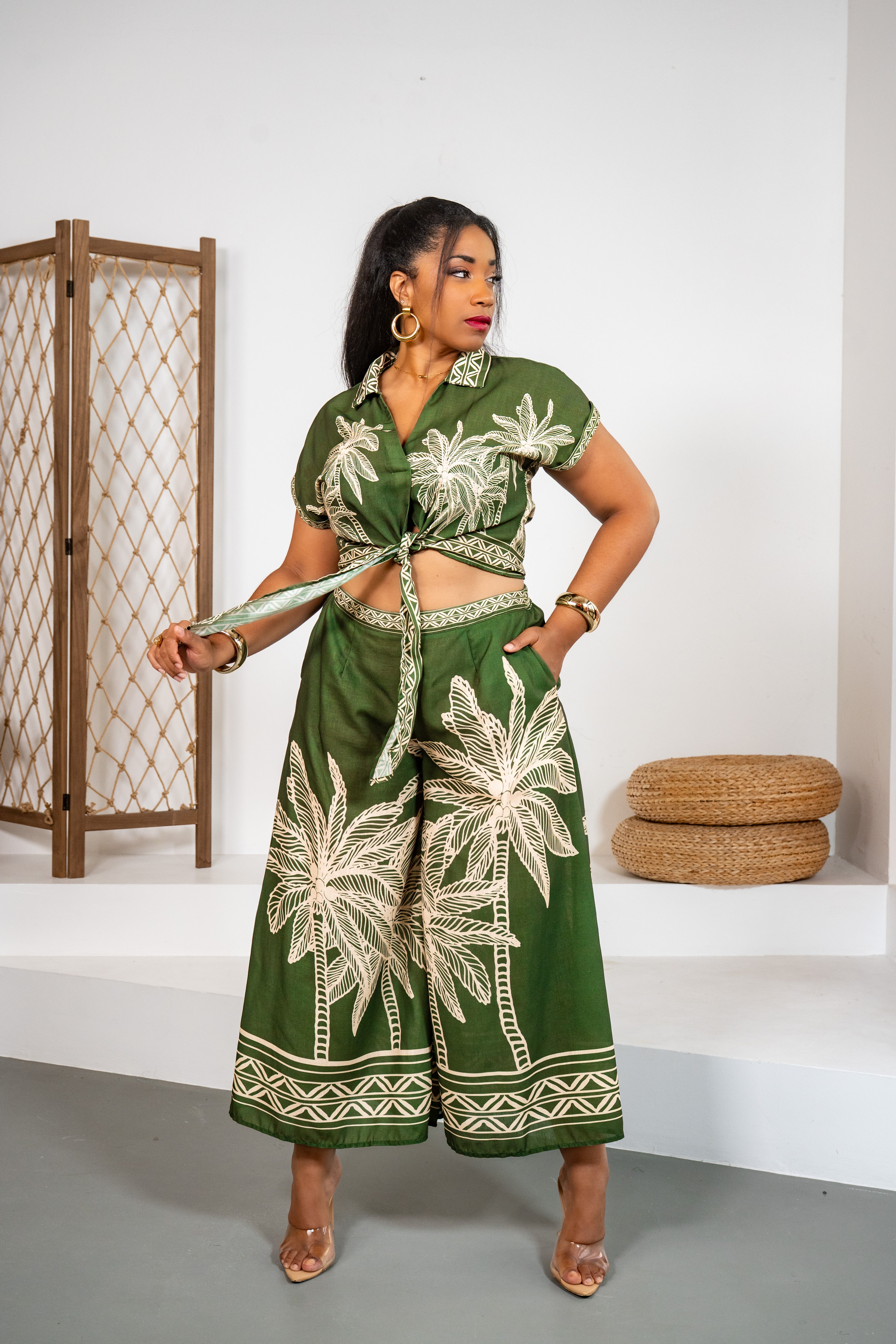 Paraíso Verde - Ensemble pantalon chic