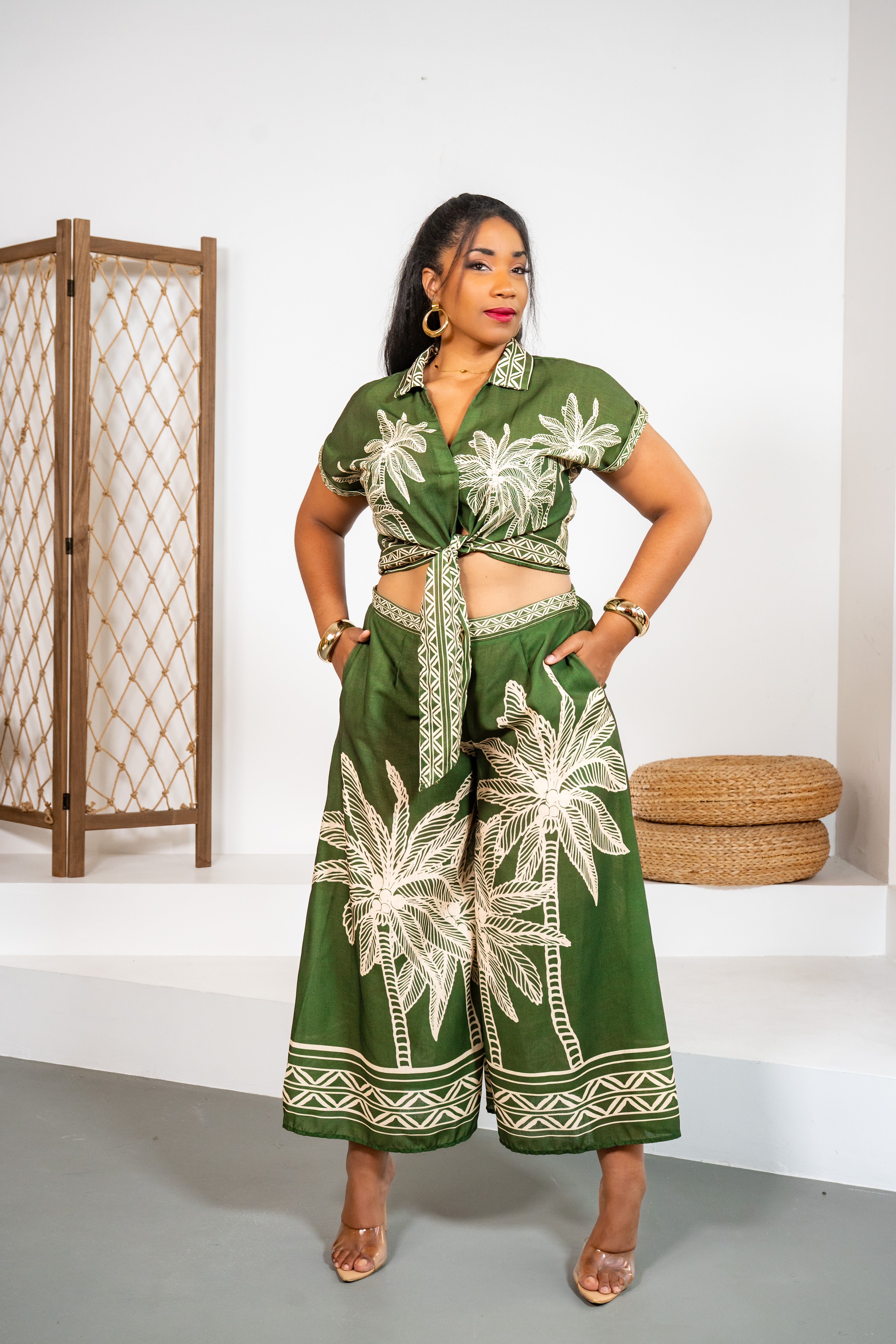 Paraíso Verde - Ensemble pantalon chic