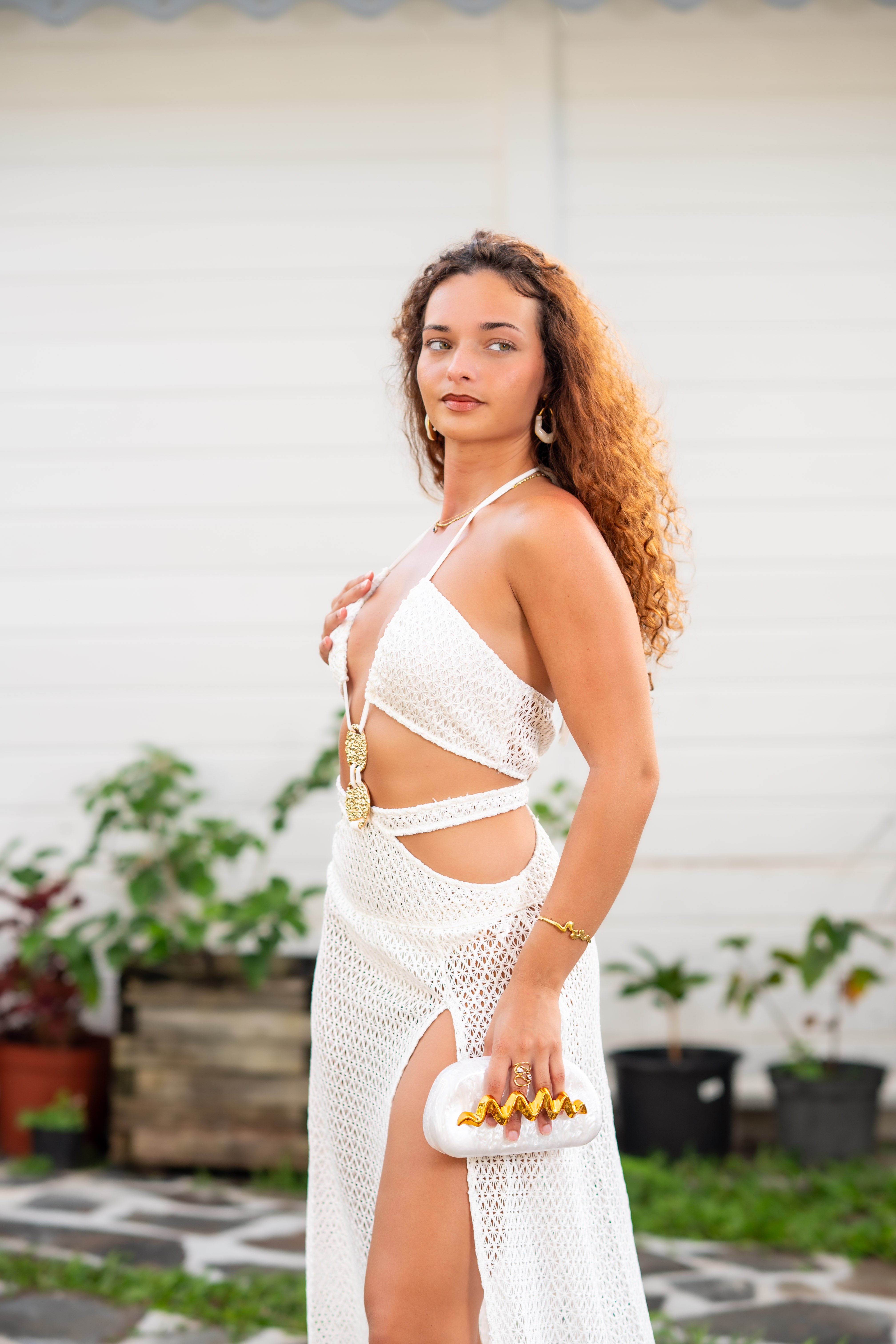 Sunburn Glow - Robe blanche