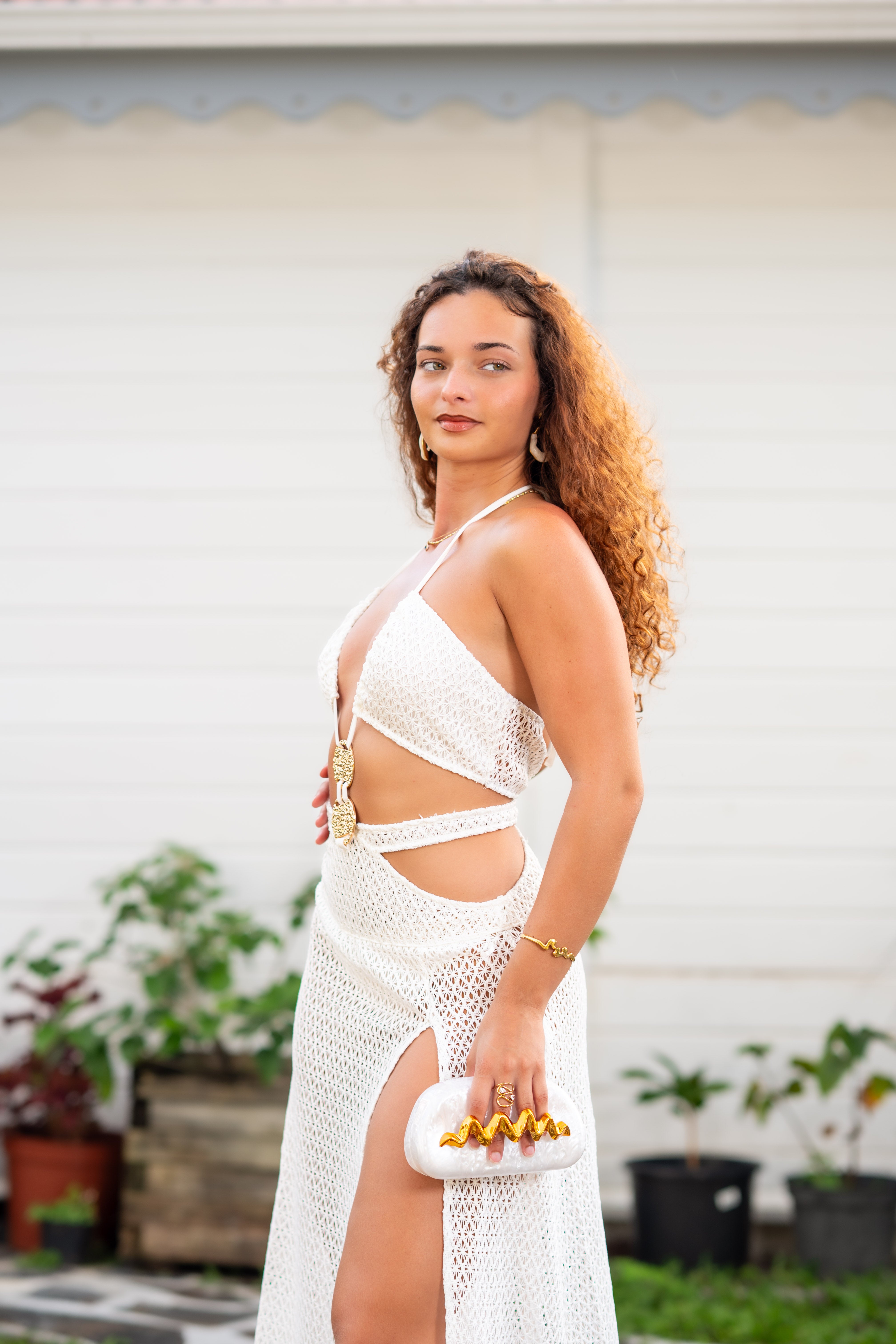 Sunburn Glow - Robe blanche