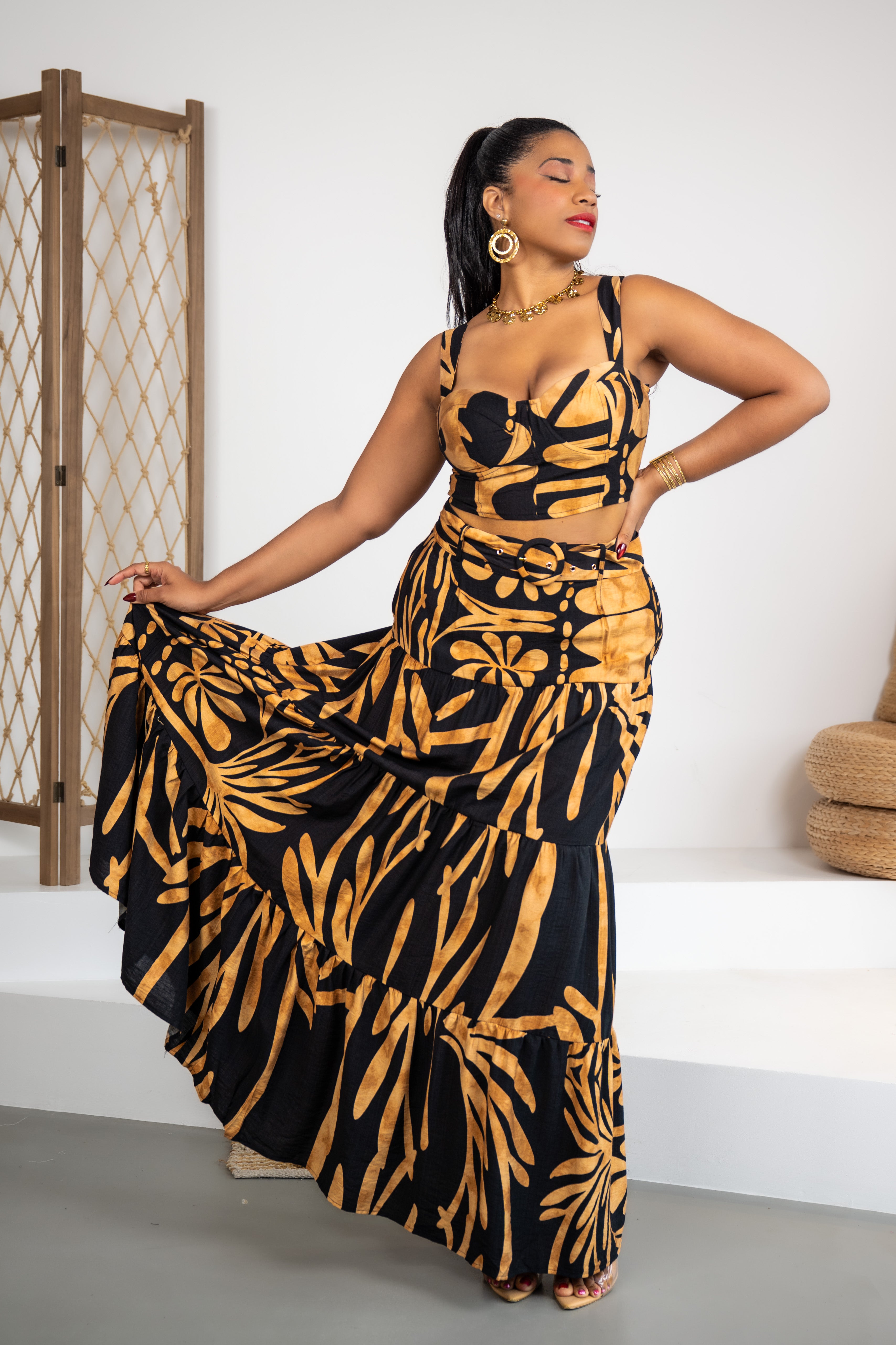 Solar Chic - Conjunto negro