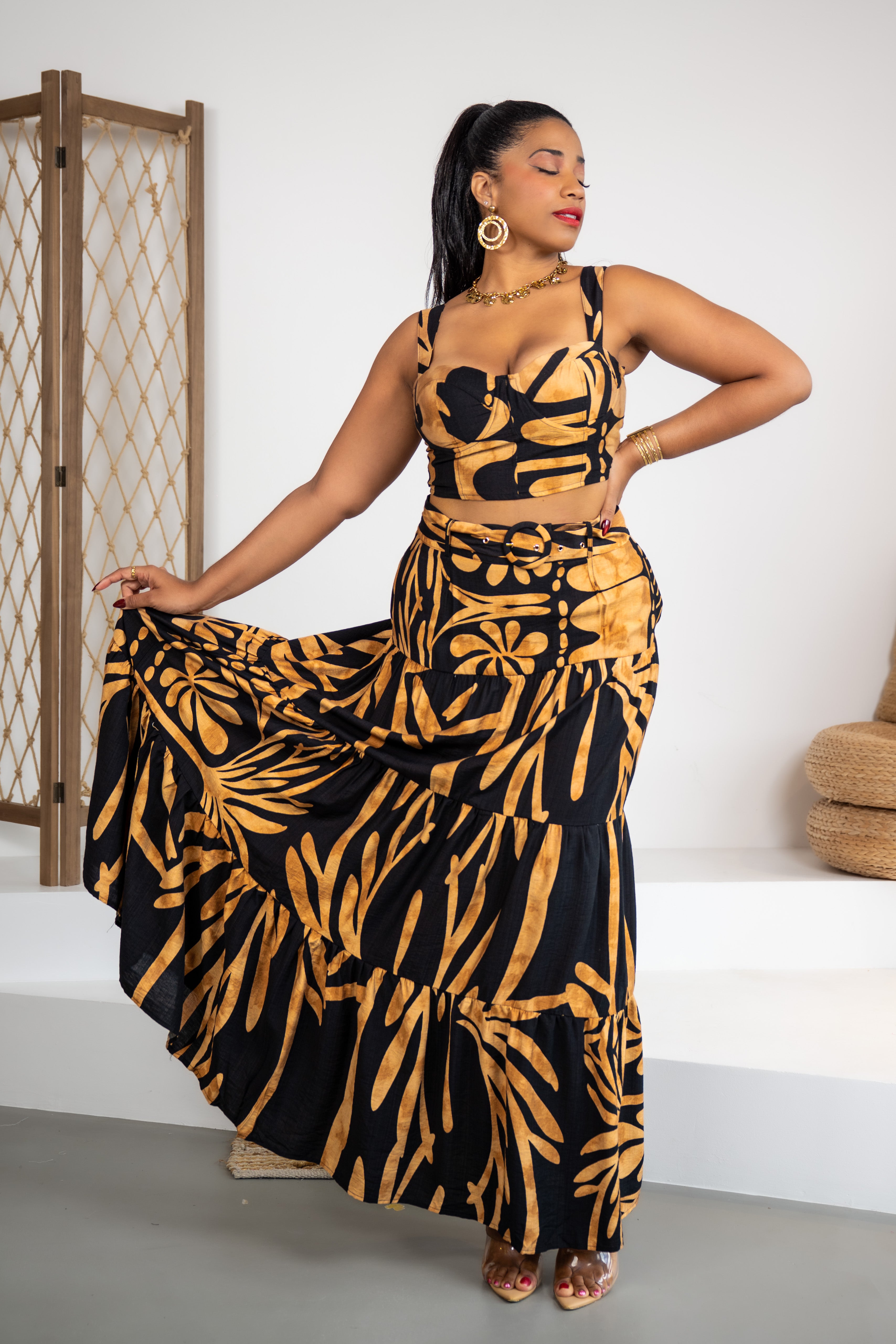 Solar Chic - Conjunto negro