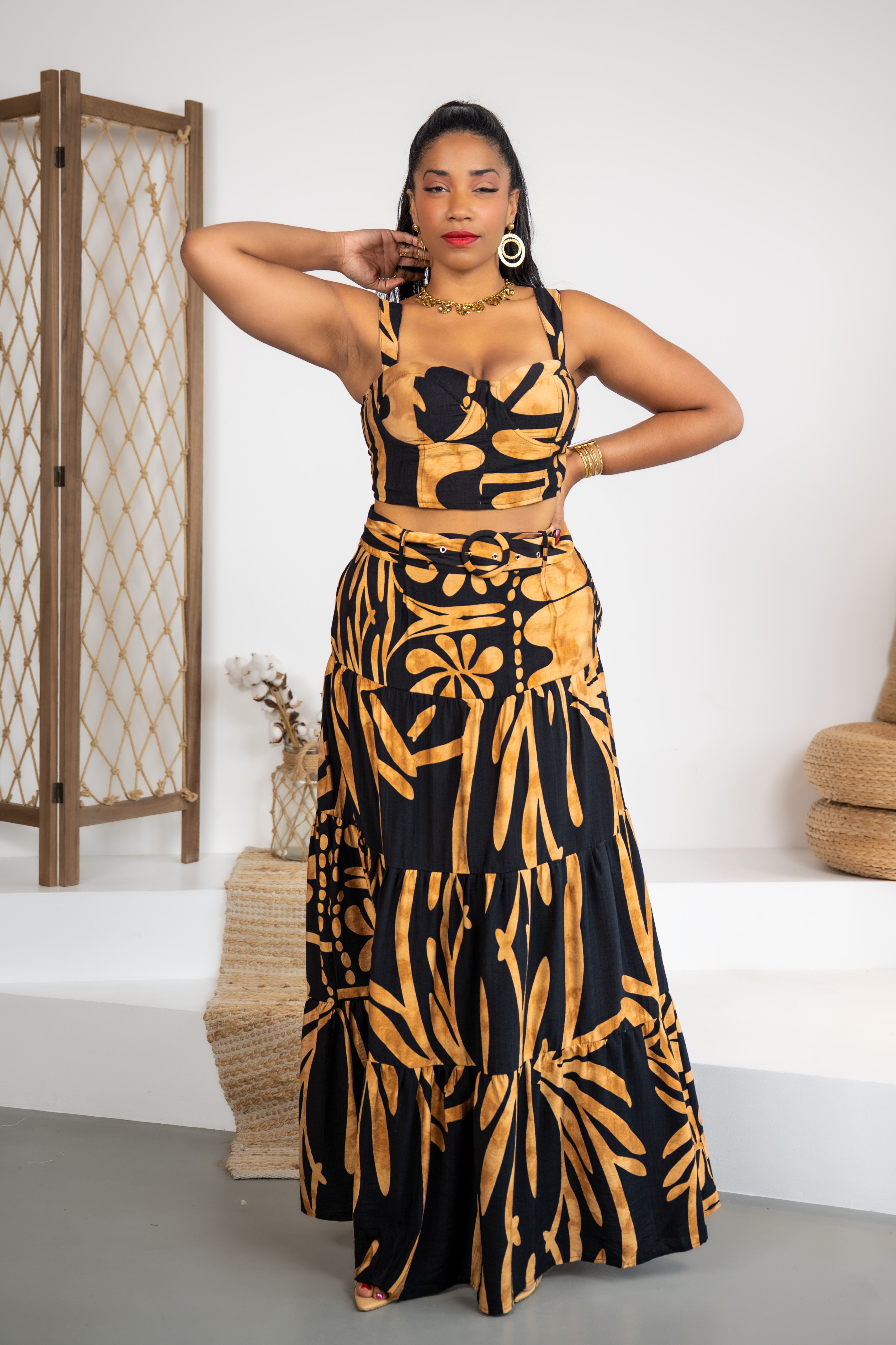 Solar Chic - Conjunto negro