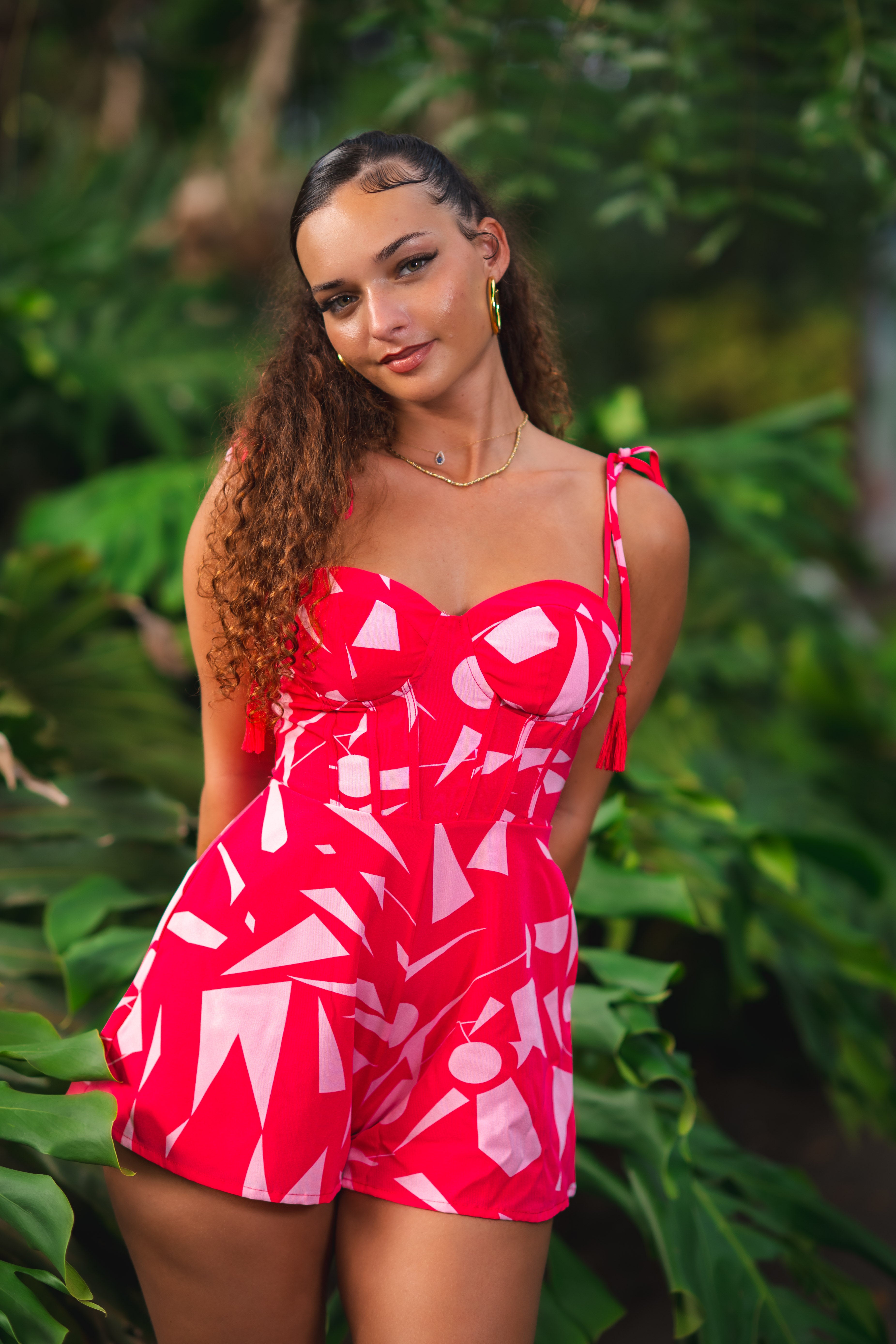 Lovepop - Combishort fuchsia