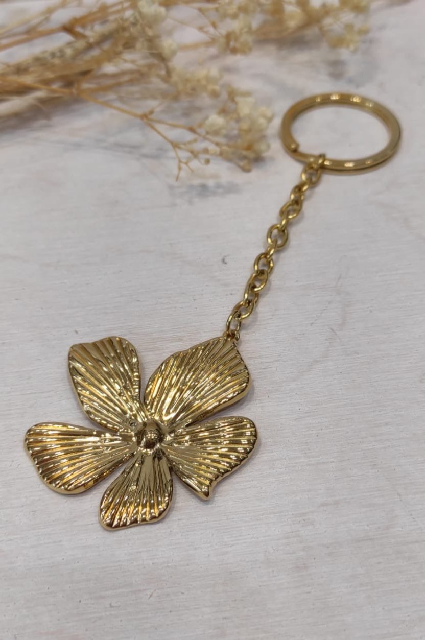HIBISCUS keychain