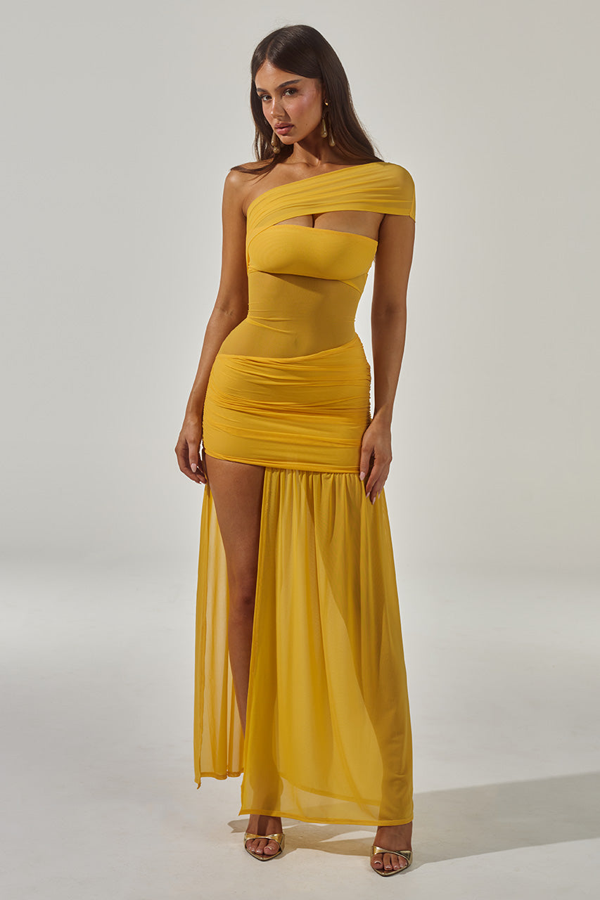 Isadora Majesty - Robe longue jaune
