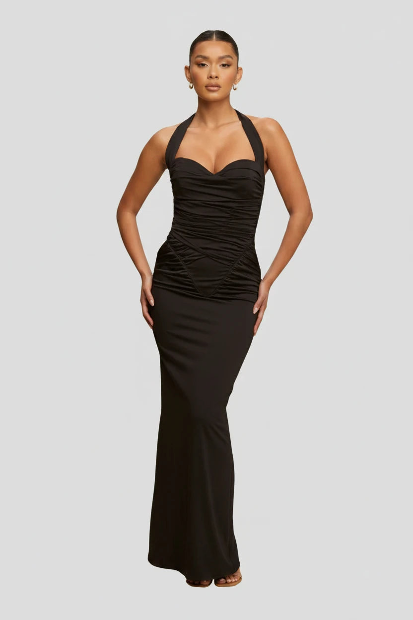 Cordoba - Robe longue moulante noire