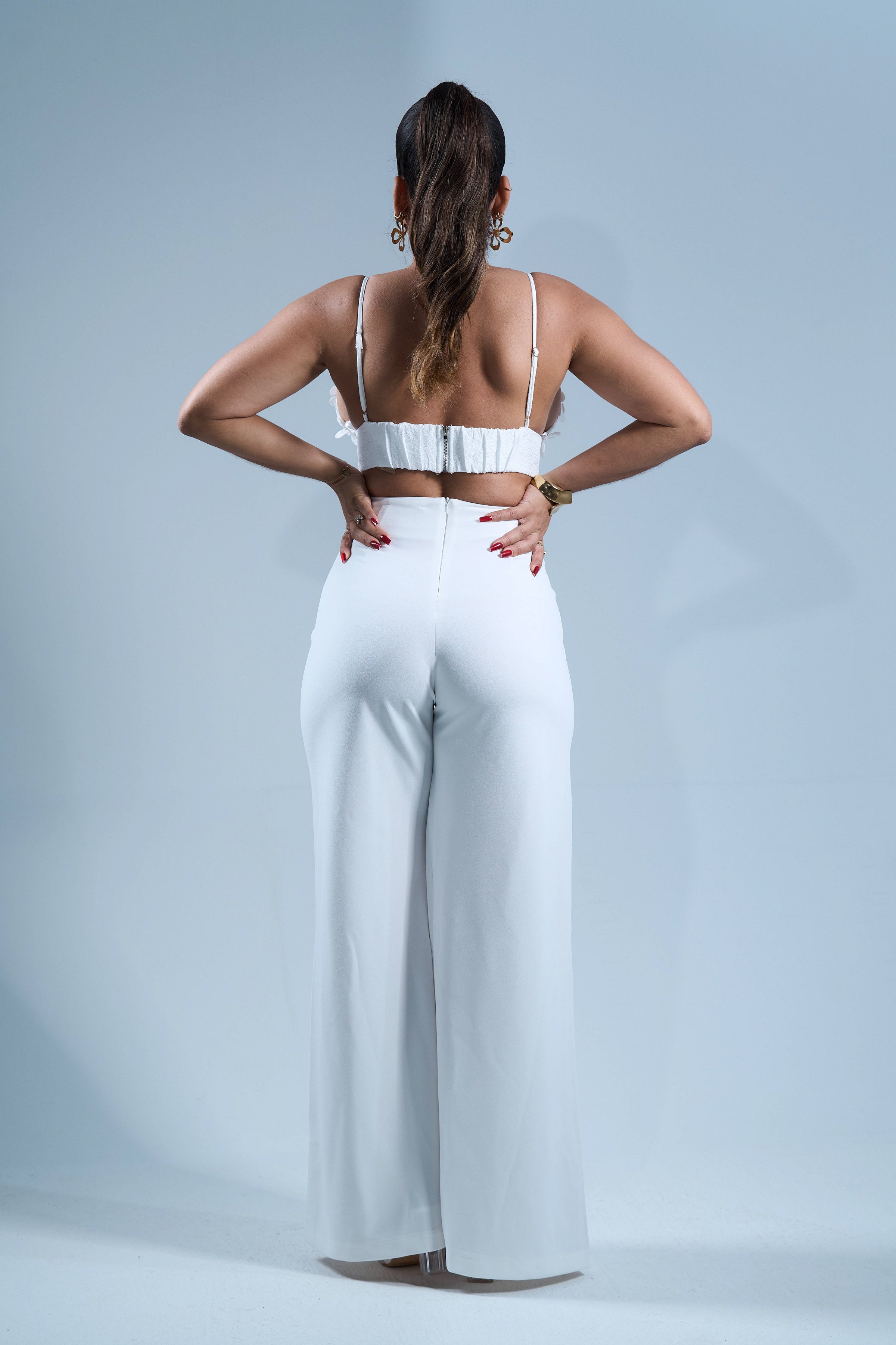 Blanco Élite - Pantalon à pinces