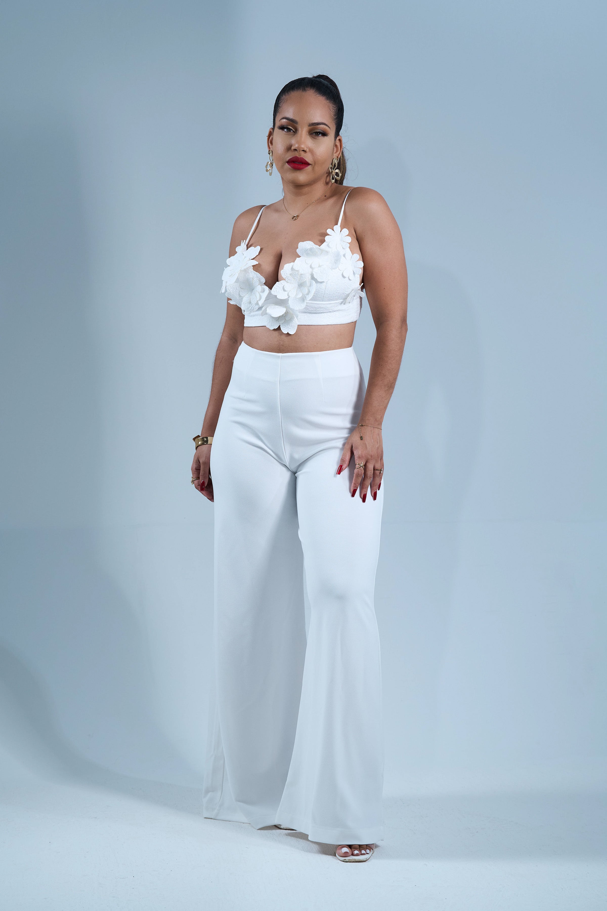 Blanco Élite - Pantalon à pinces