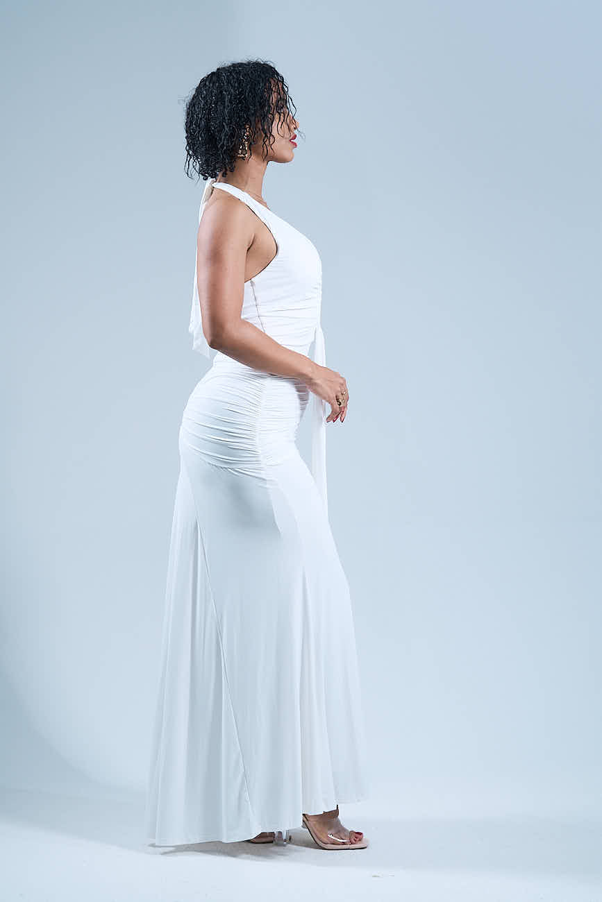 Blanco Chic - Robe longue Blanche
