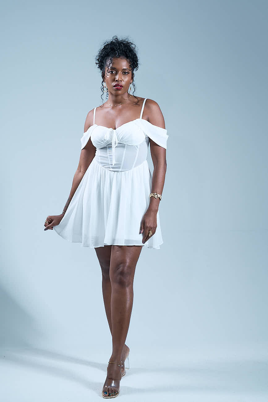 Heaven Heat - Robe en mousseline