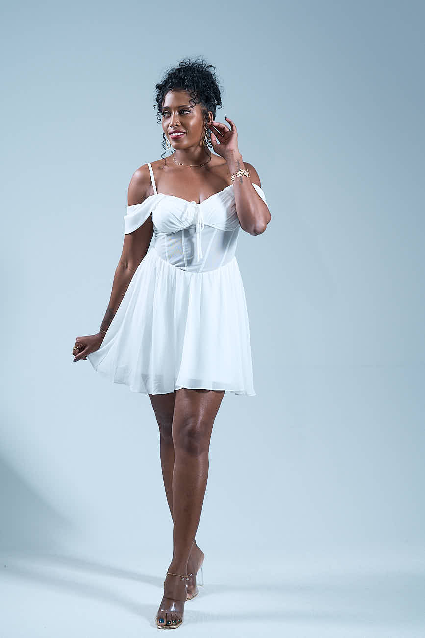 Heaven Heat - Robe en mousseline