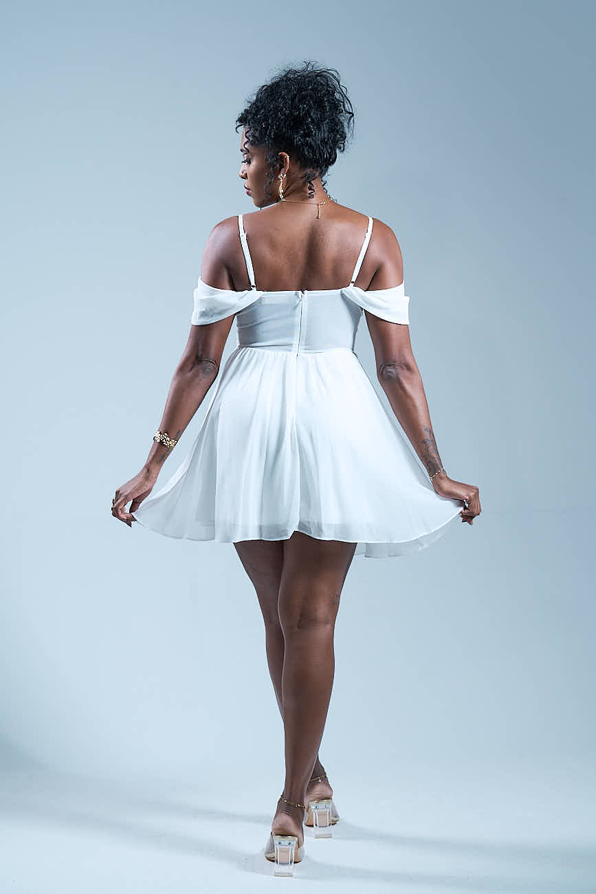 Heaven Heat - Robe en mousseline