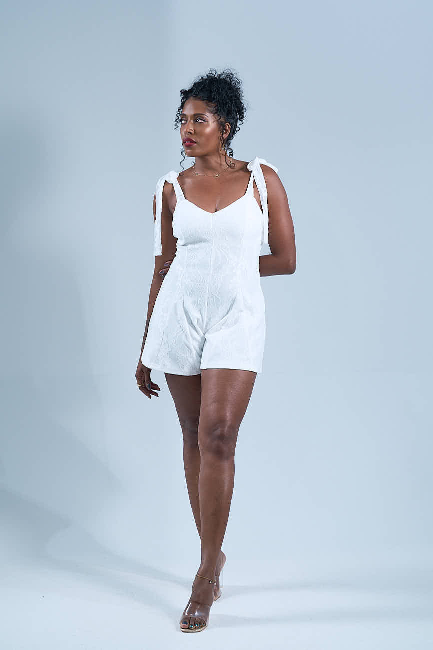 White Rush - Combishort en dentelle