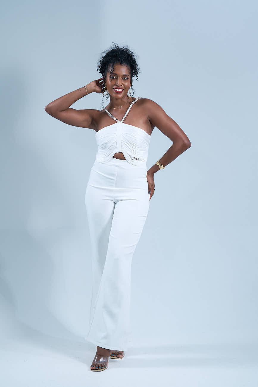 Alma Blanca - Combinaison pantalon Blanche