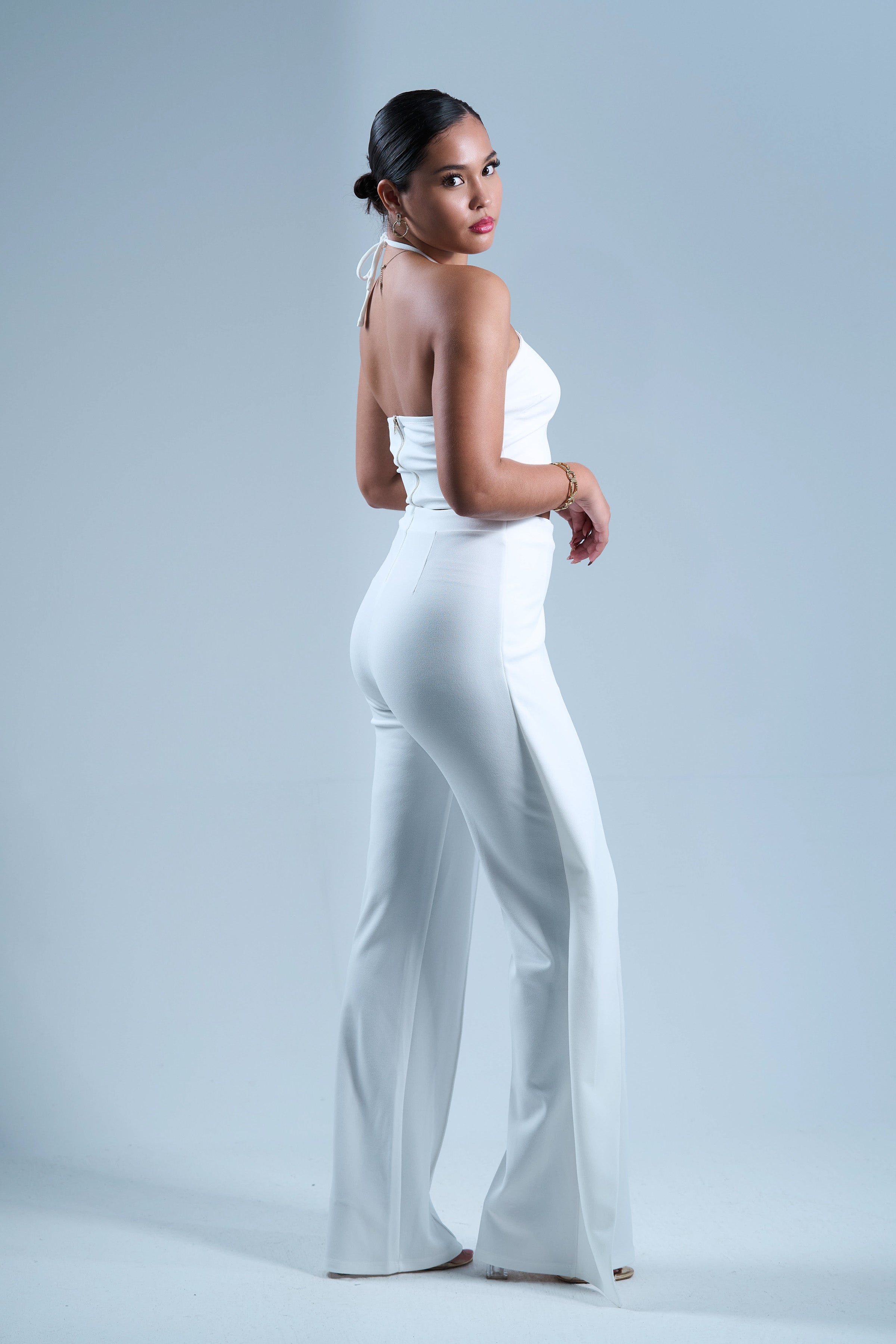 Pure Glow - Ensemble pantalon blanc