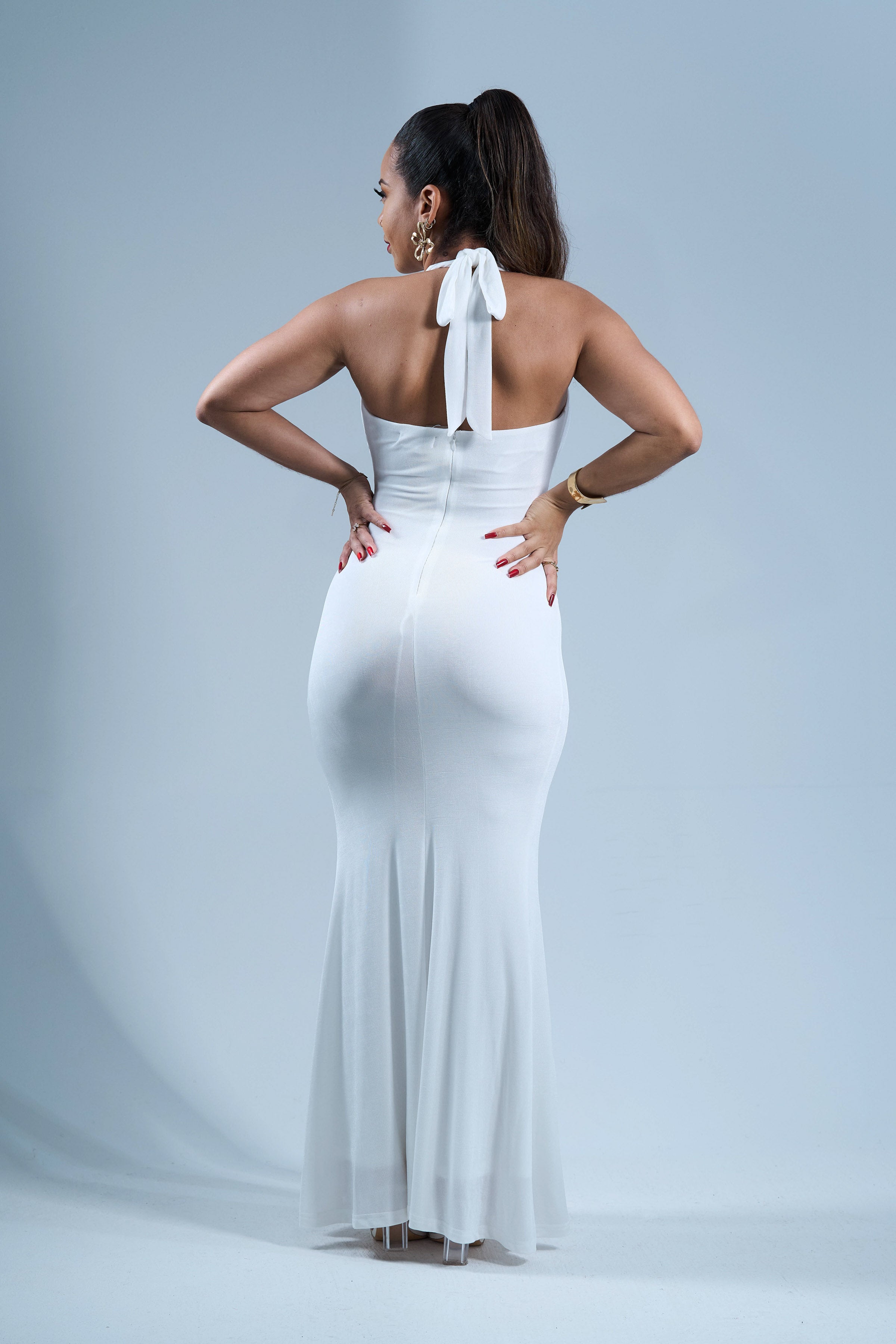 Nieve - Robe longue blanche