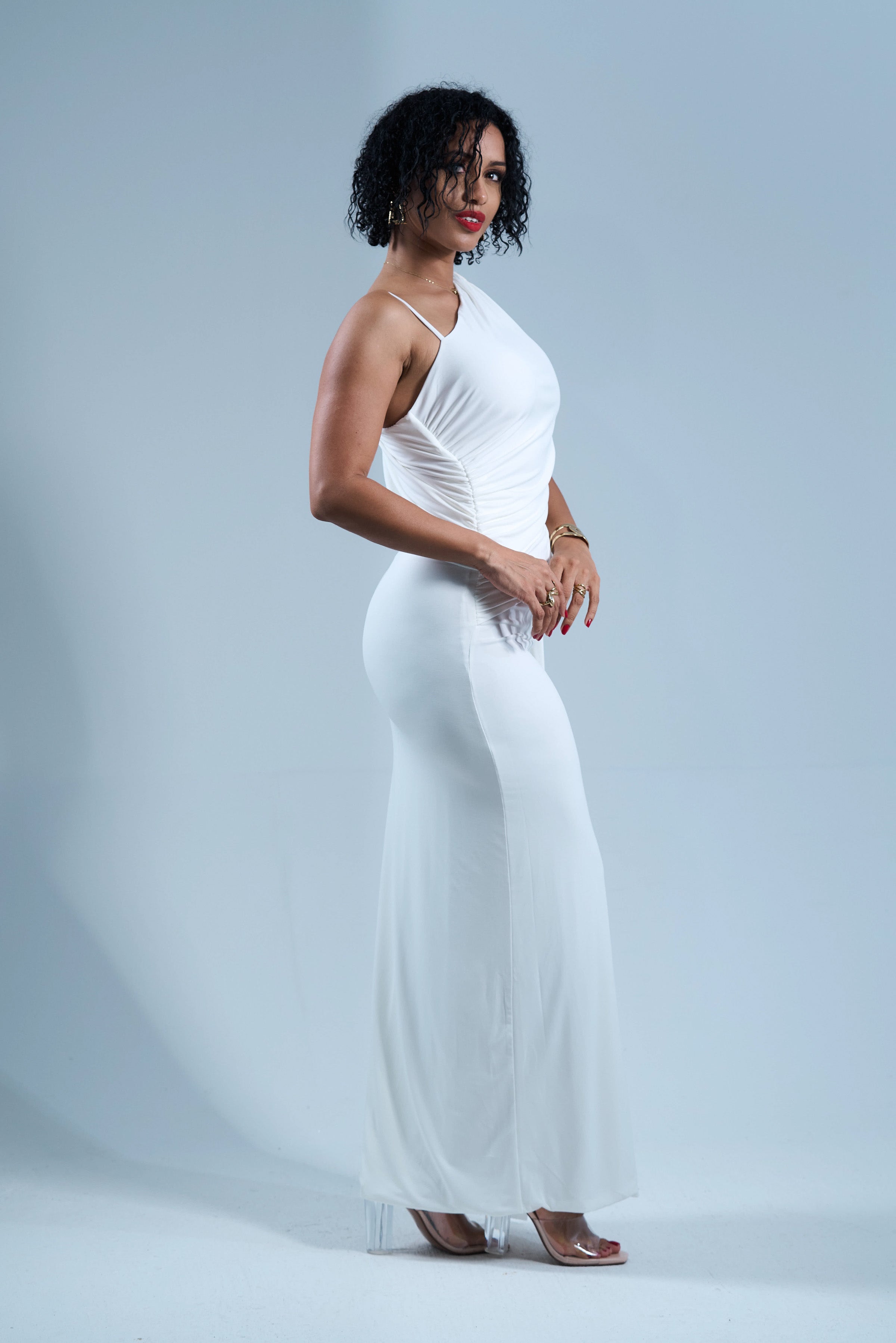 Alba Night - Robe longue Blanche