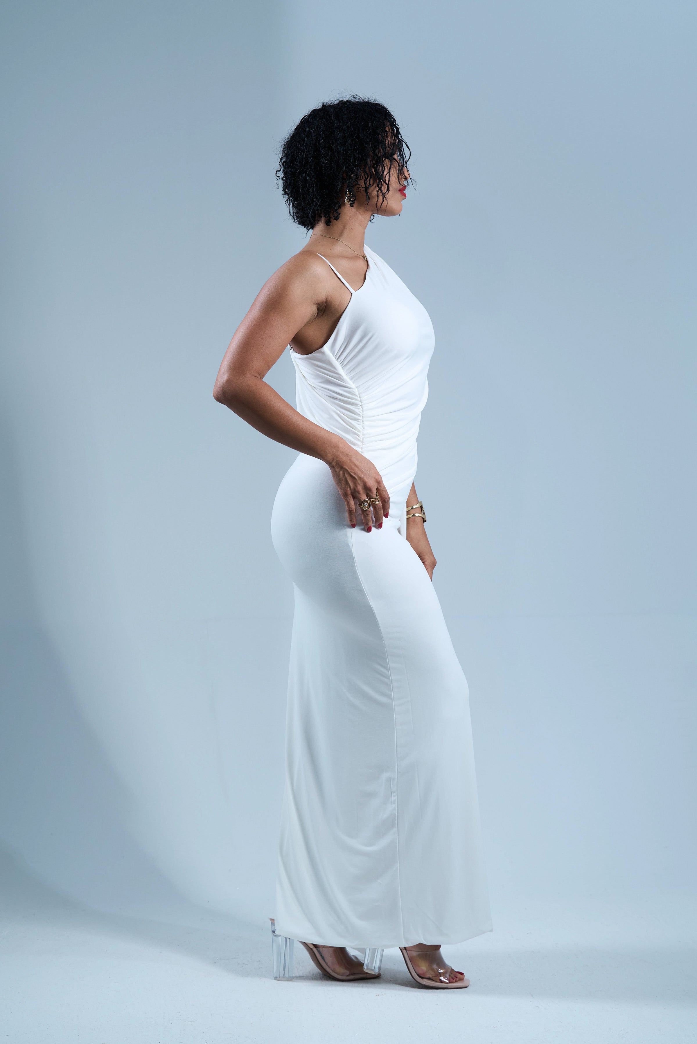 Alba Night - Robe longue Blanche